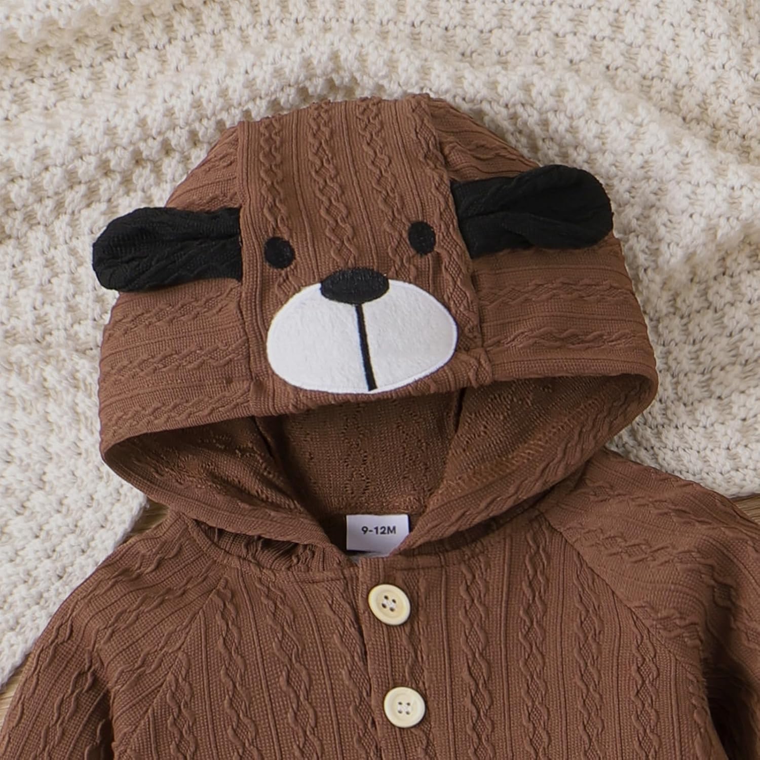 Toddler Baby Boy Fall Winter Clothes Long Sleeve Hooded Cute Dog Sweatshirt Tops Pocket Sweatpants Cute Infant Outfit - Image 4