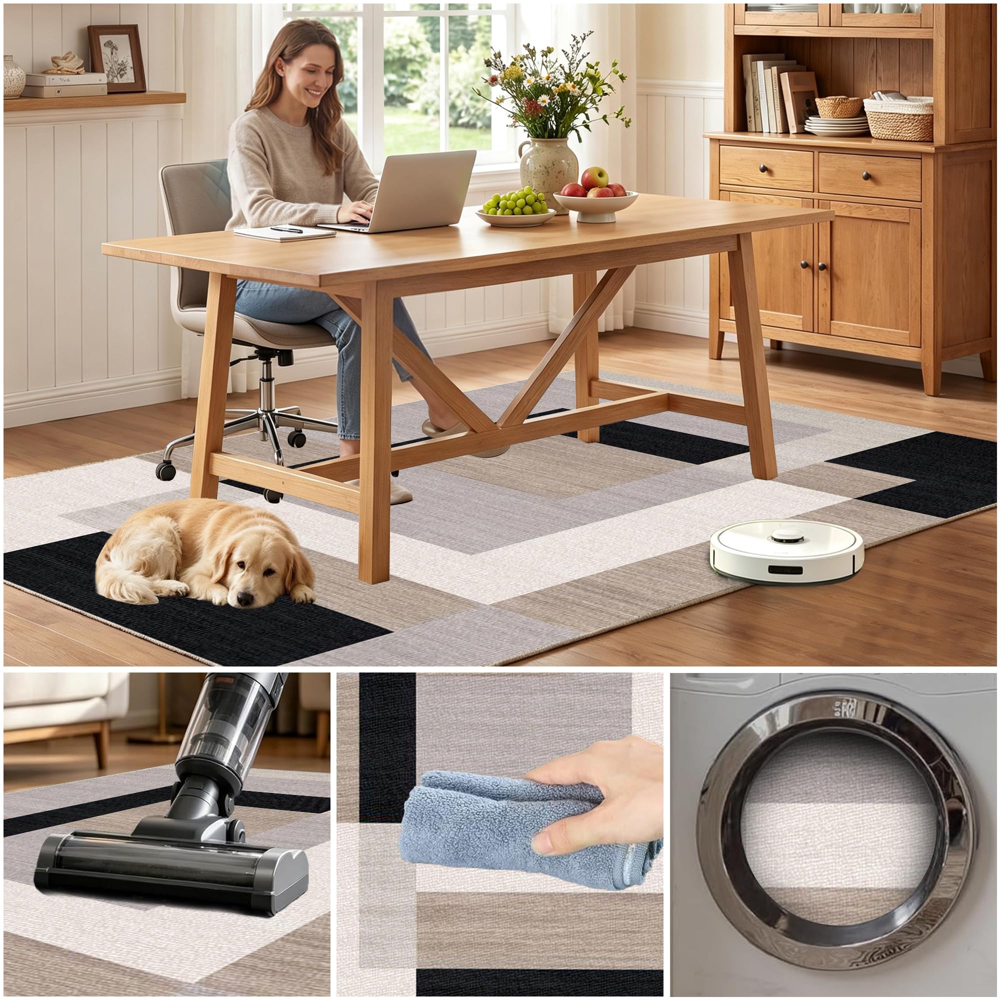 Alfombra para Silla de Escritorio 150 x 190 cm