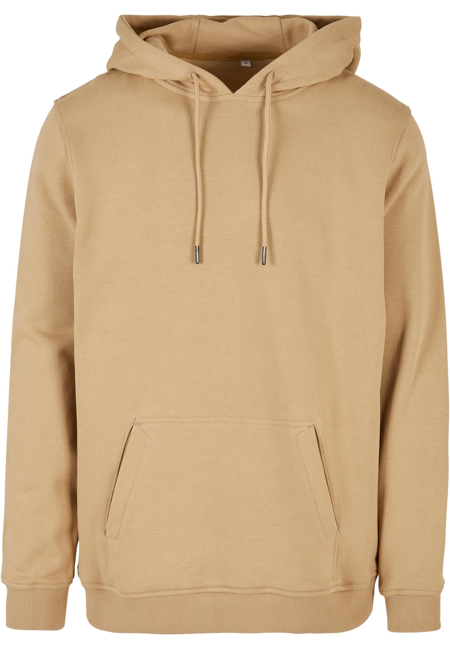 Build Your Brand Męska bluza z kapturem Ultra Heavy Regular Hoody, klasyczna bluza z kapturem dla mężczyzn, bawełna, rozmiary XS-5XL, beżowy (Unionbei), 4XL