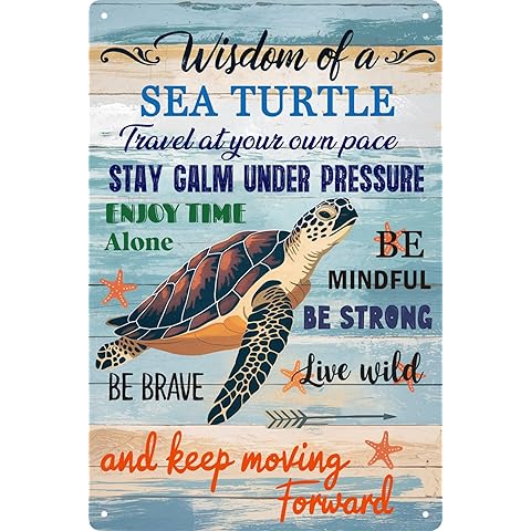 Sea Turtle Decor Inspirational Turtle Decor for Office Bedroom Living Room Home Art...