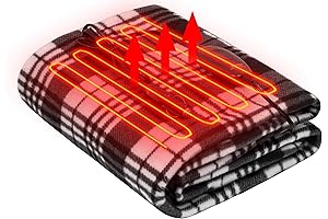 12v Electric Heated Blanket for Road Trip Camping Outdoors