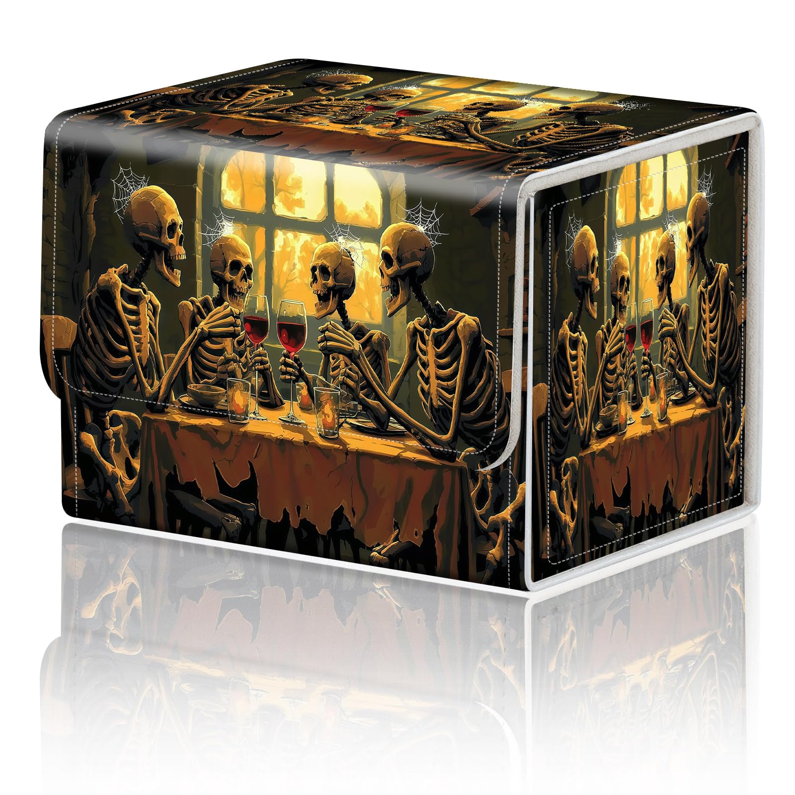 Magnetic Closure TCG Deck Box Portable Card Holder Trading Card Deck Box — image 1