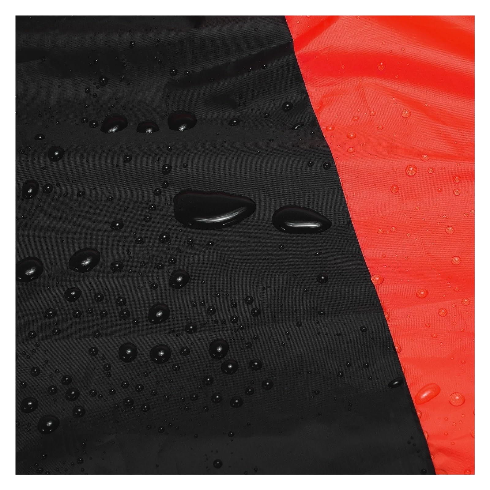 Funda para Motos para Motocicleta Cubierta Protectora UV para Interiores Cubiertas para Exteriores L XL XXL XXXL Motores Rojos Scooter Polvo Nieve(245x105x125cm)