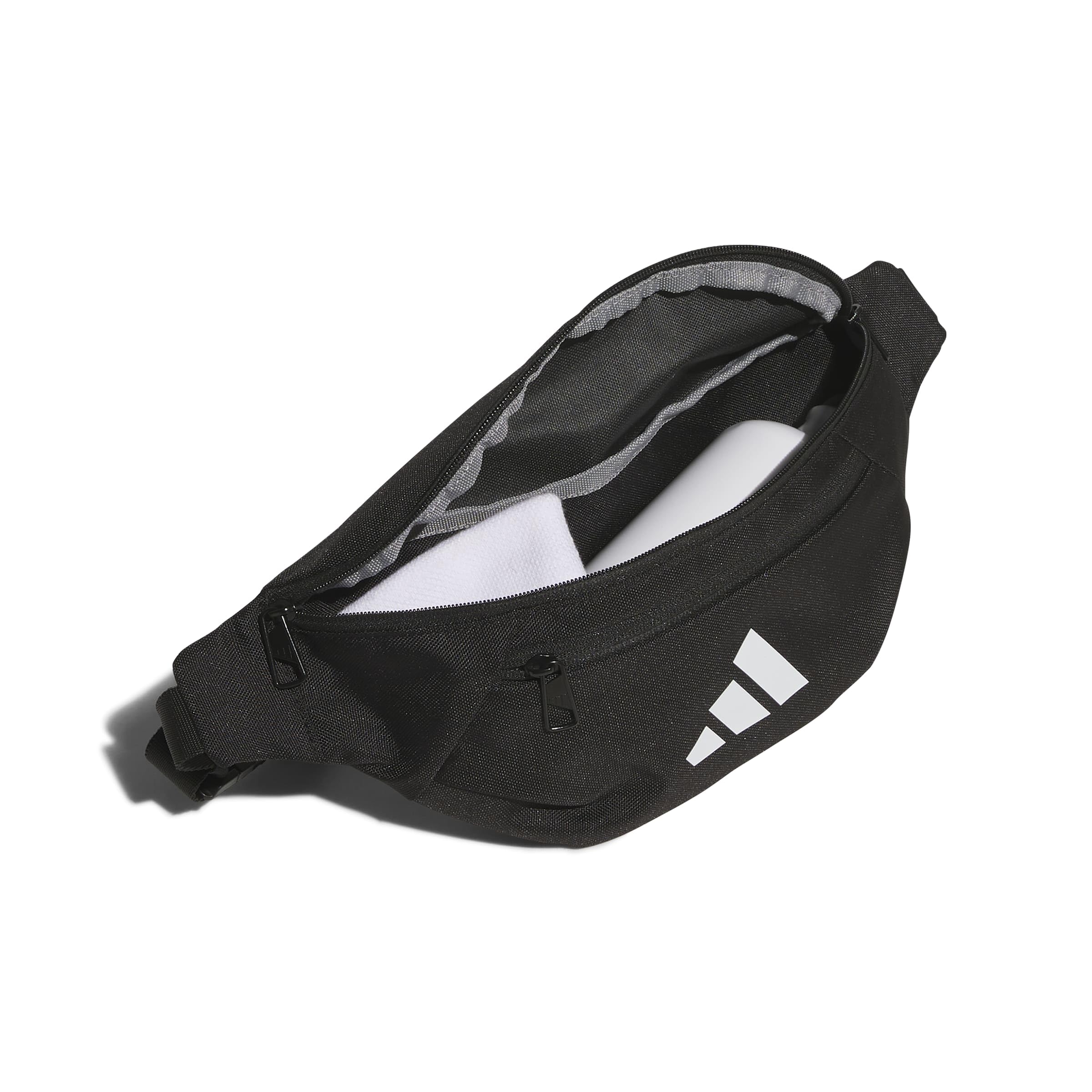 adidas Uniseks Essentials Waist Bag Waist Pack, black/white, One size