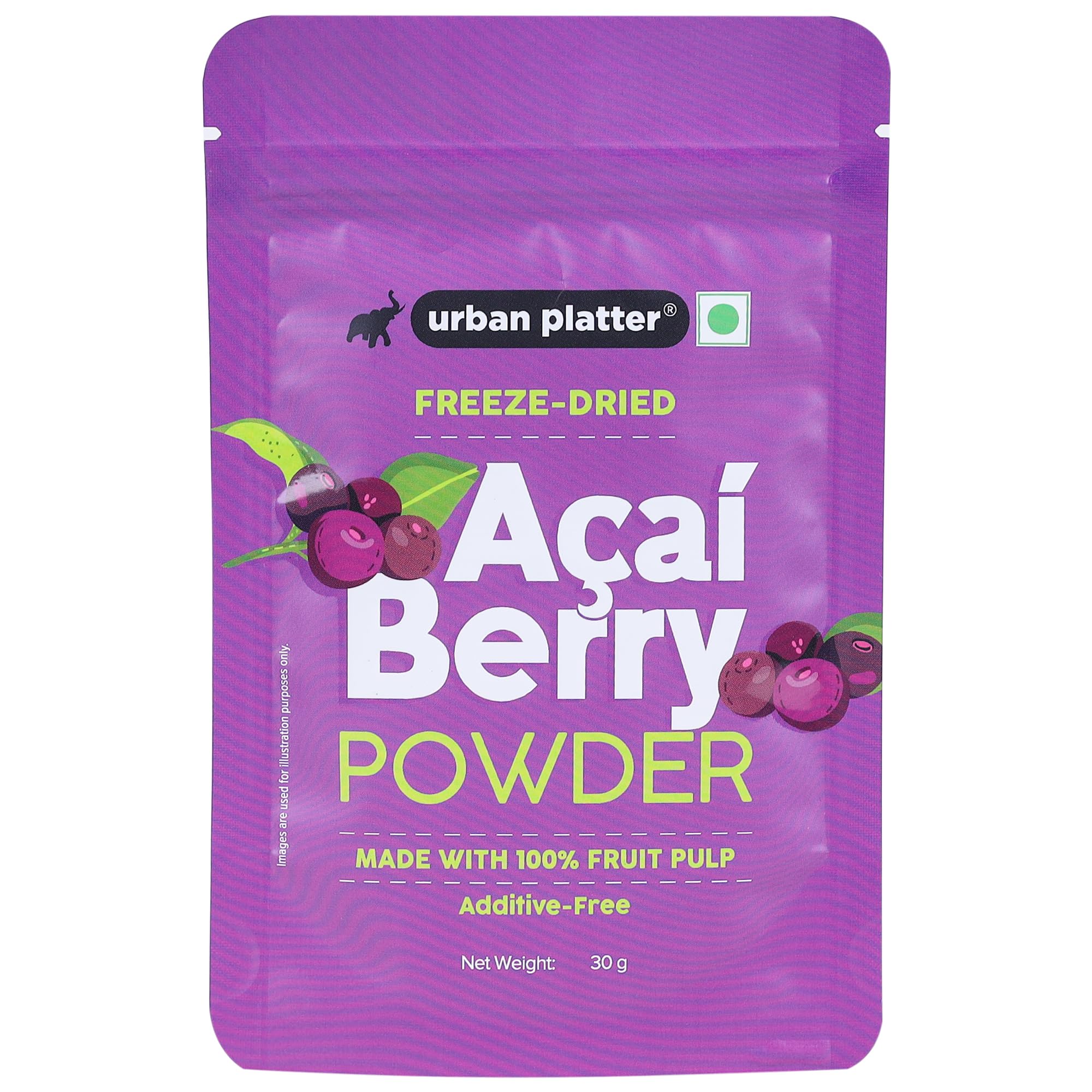 Urban Platter Freeze-Dried Acai Berry Powder, 30g-image-26