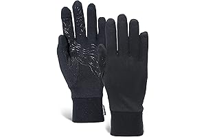 TrailHeads Power Stretch Running Gloves | The Elements Women's Black
