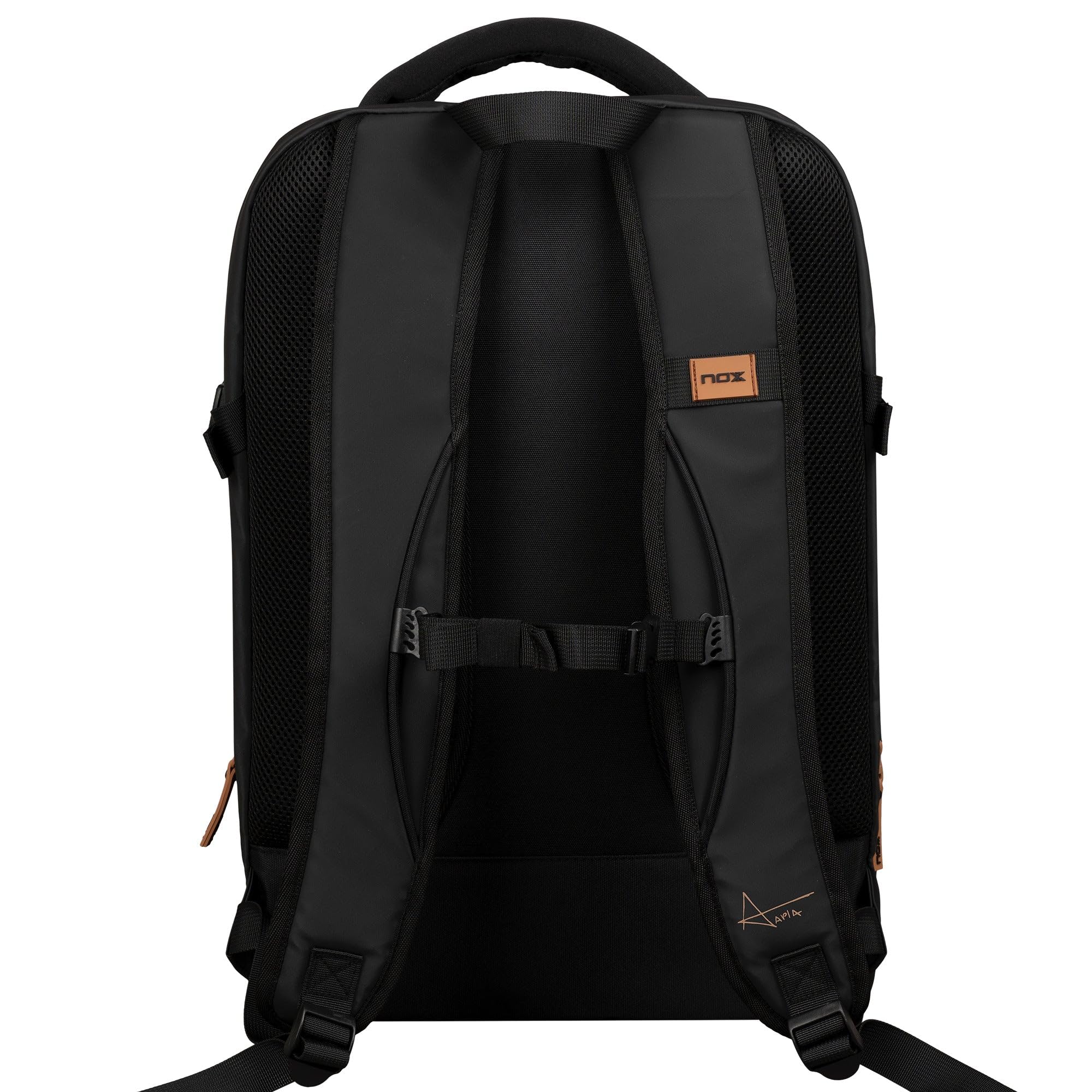 NOX Mochila LUXURY OPEN SERIES negro/marrón