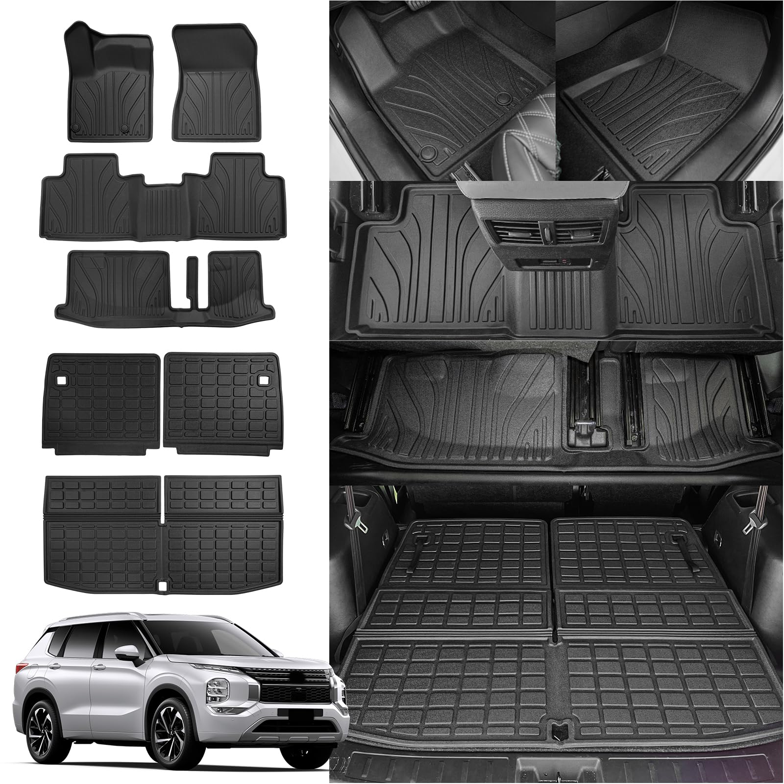 Boot Liner for Mitsubishi Outlander ZM Series 7 Seats 2021-Onwards