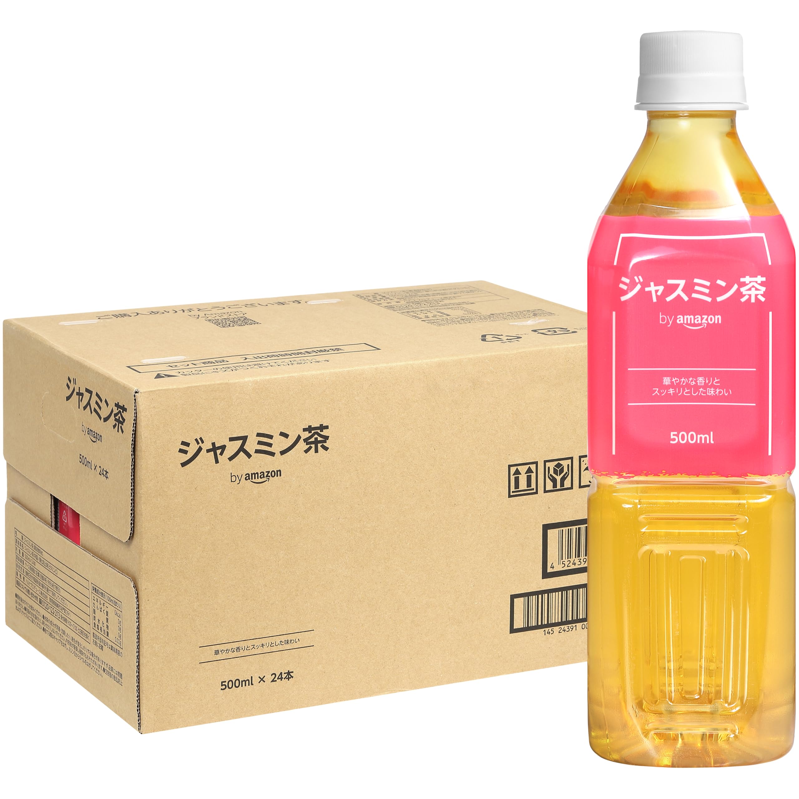 Amazon.co.jp: by Amazon ジャスミン茶500ml×24本 : 食品・飲料・お酒