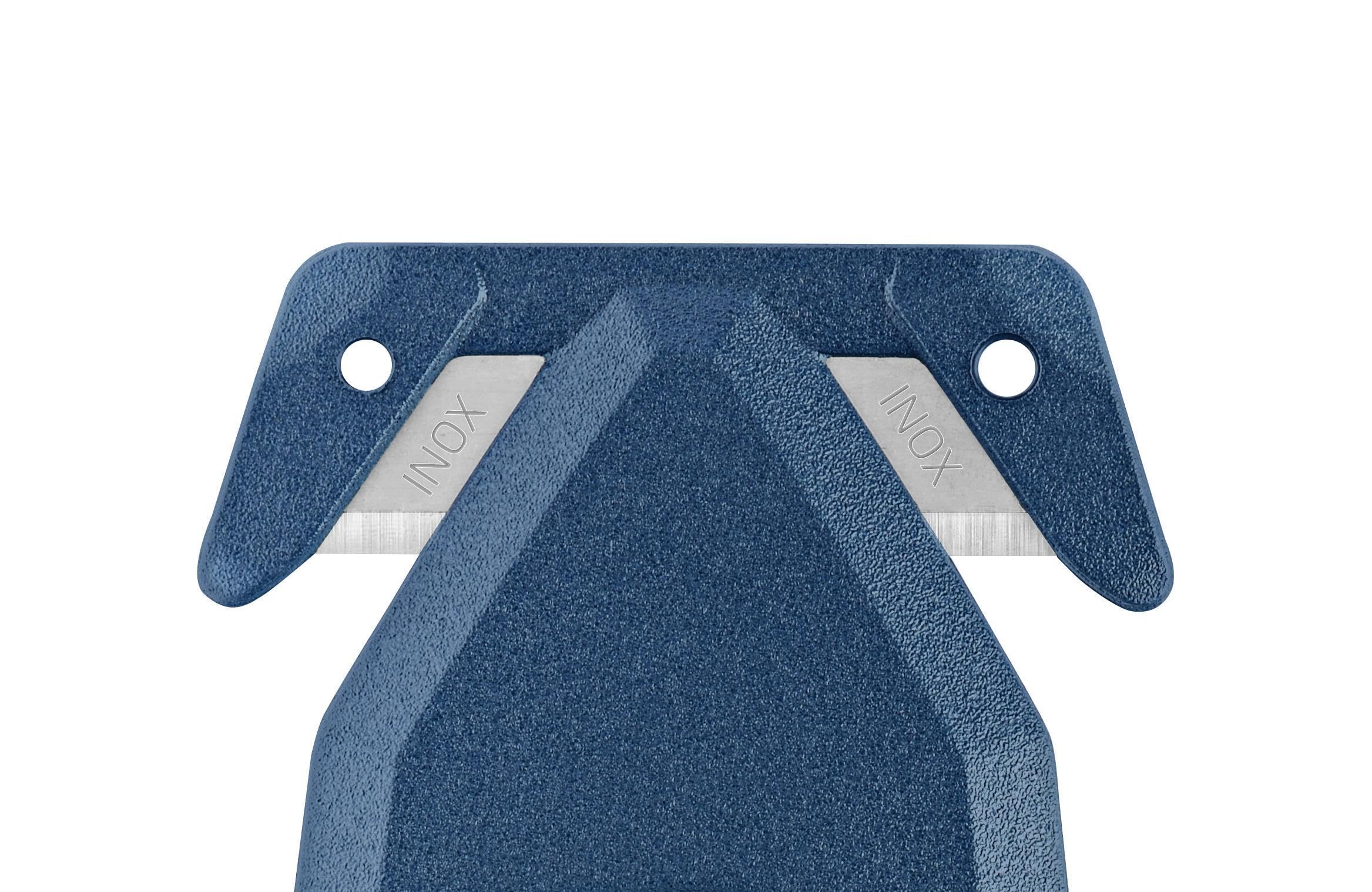 MARTOR 100 x Coltello di sicurezza, lama nascosta, SECUMAX 145 Rilevabile al metal detector, coltello Cutter professionale, leggero, in plastica, Per mancini e destrorsi