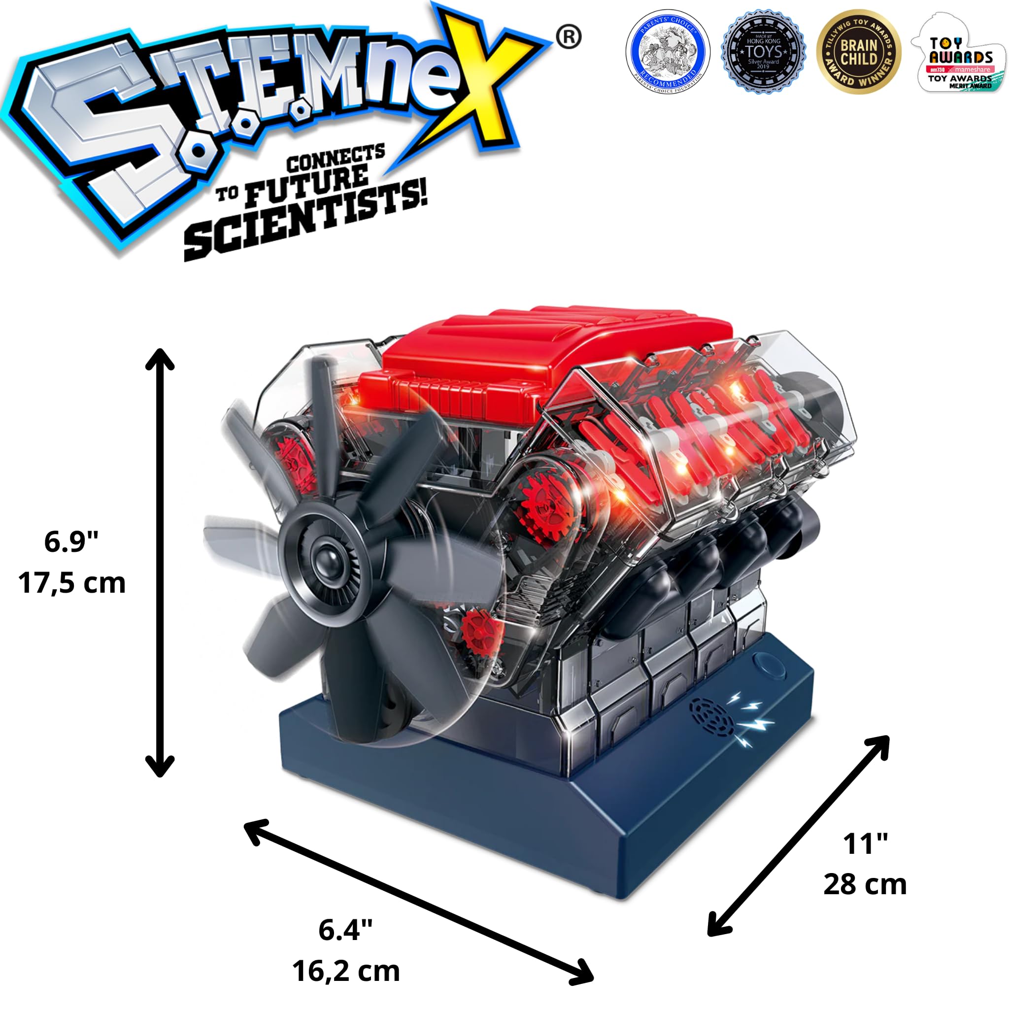 Amazon.com: V8 Model Engine : Toys & Games