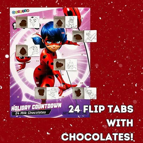 Miniatura 2 de Juego de calendario de Adviento de dulces de Navidad 2023, cuenta regresiva de vacaciones con temática milagrosa de Baby Yoda y Lady para