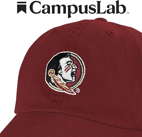 Miniatura 4 de Sombrero Seminoles de la Universidad Estatal de Florida, color granate, Florida State Seminoles