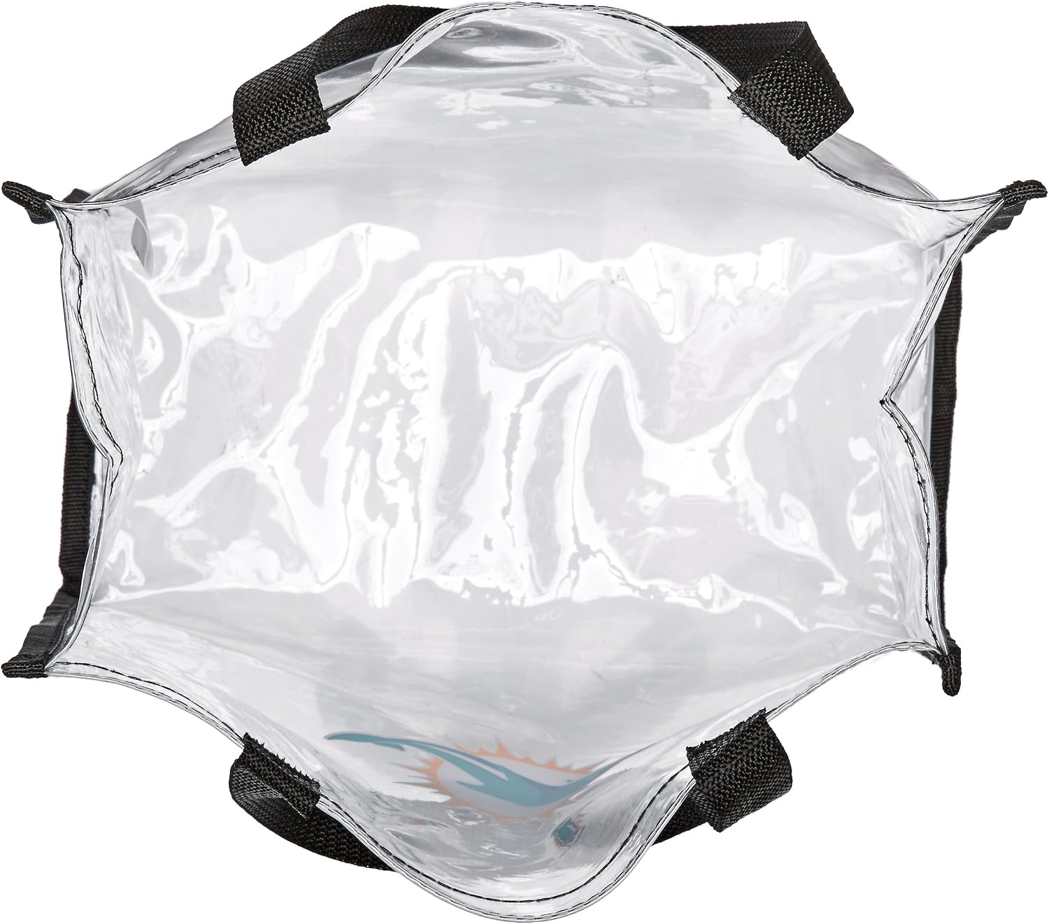 FOCO NFL Team Logo Clear See Through Stadium Reusable Bag