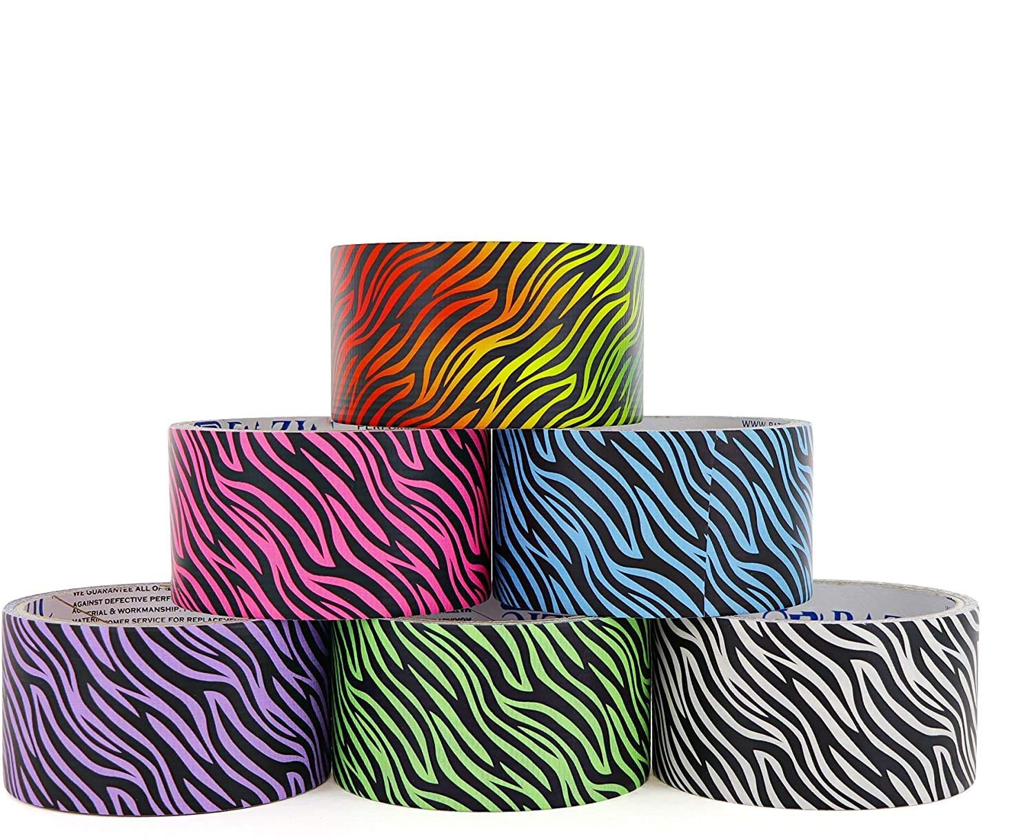 Emraw Heavy Duty Duct Tape Great for Scrapbooking, Decorating for Girls, Boys & Kids DIY Arts & Crafts Kit Home School Supplies (Pack of 6)