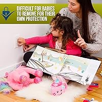 Vista 3 de Fundas transparentes (paquete de 32) – Fundas de enchufe de seguridad para bebés – Duraderas y estables – A prueba de niños tus enchufes fácilmente