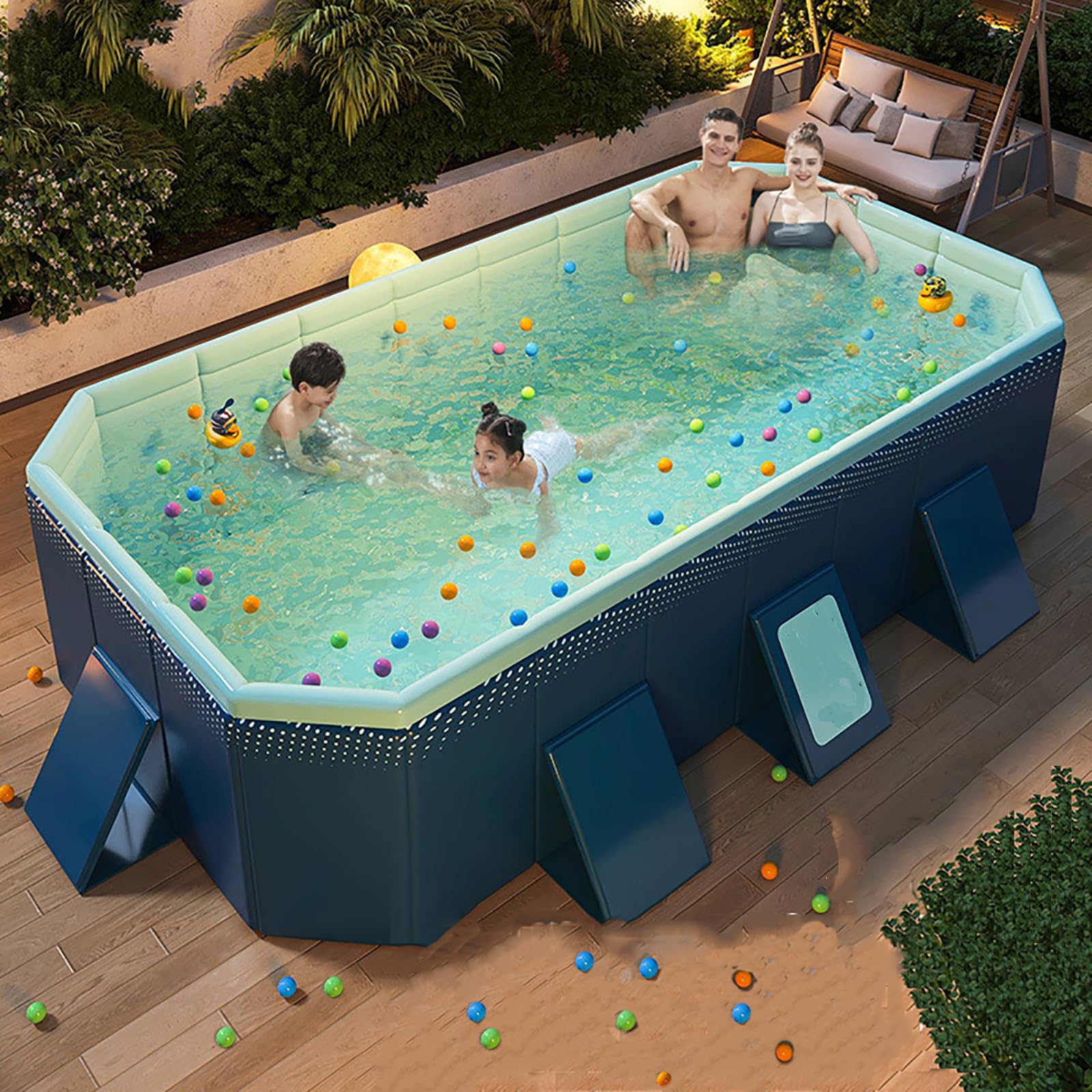 Piscinas Rectangulares Al Aire Libre