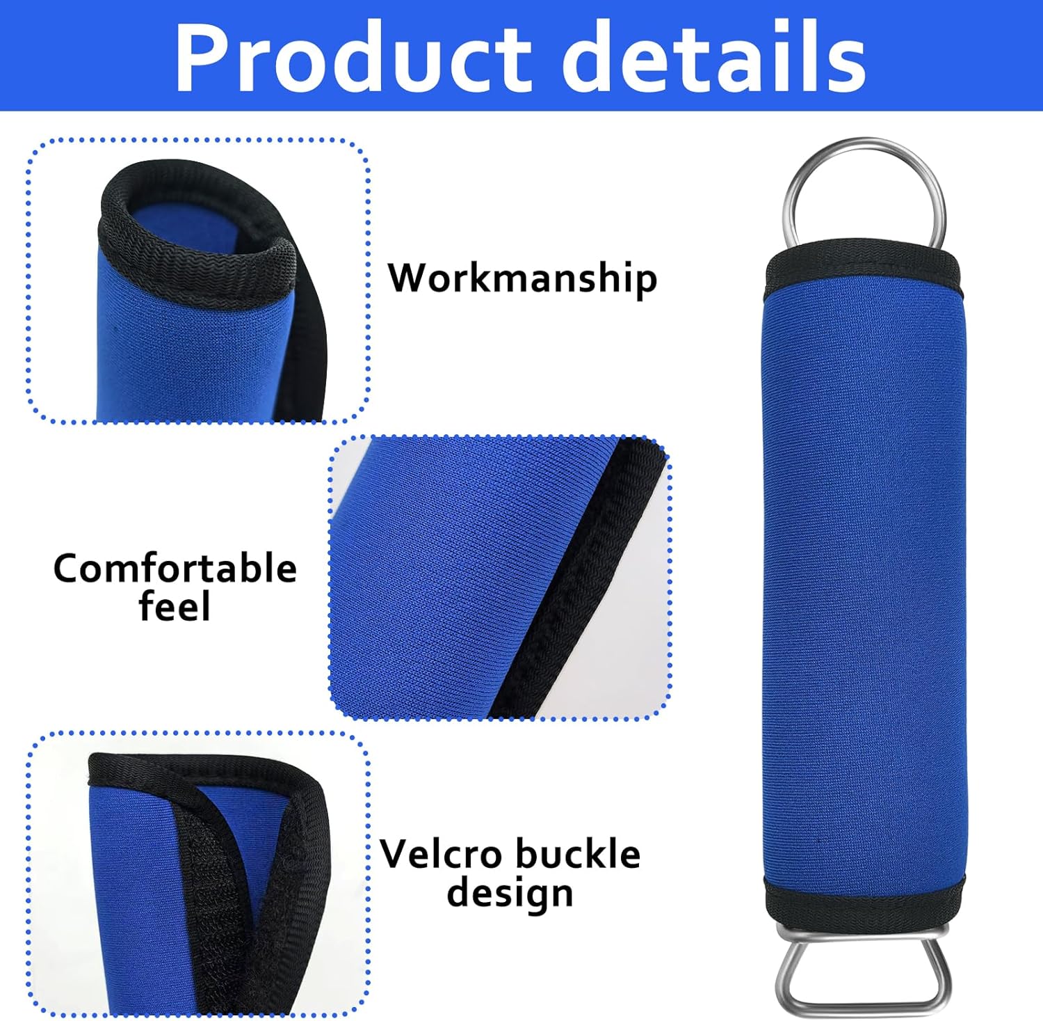 プールカバー スプリングスリーブ 20個 - 再利用可能な冬用プールカバー スプリングラップ 防水ネオプレン保護スリーブ 地下スイミ