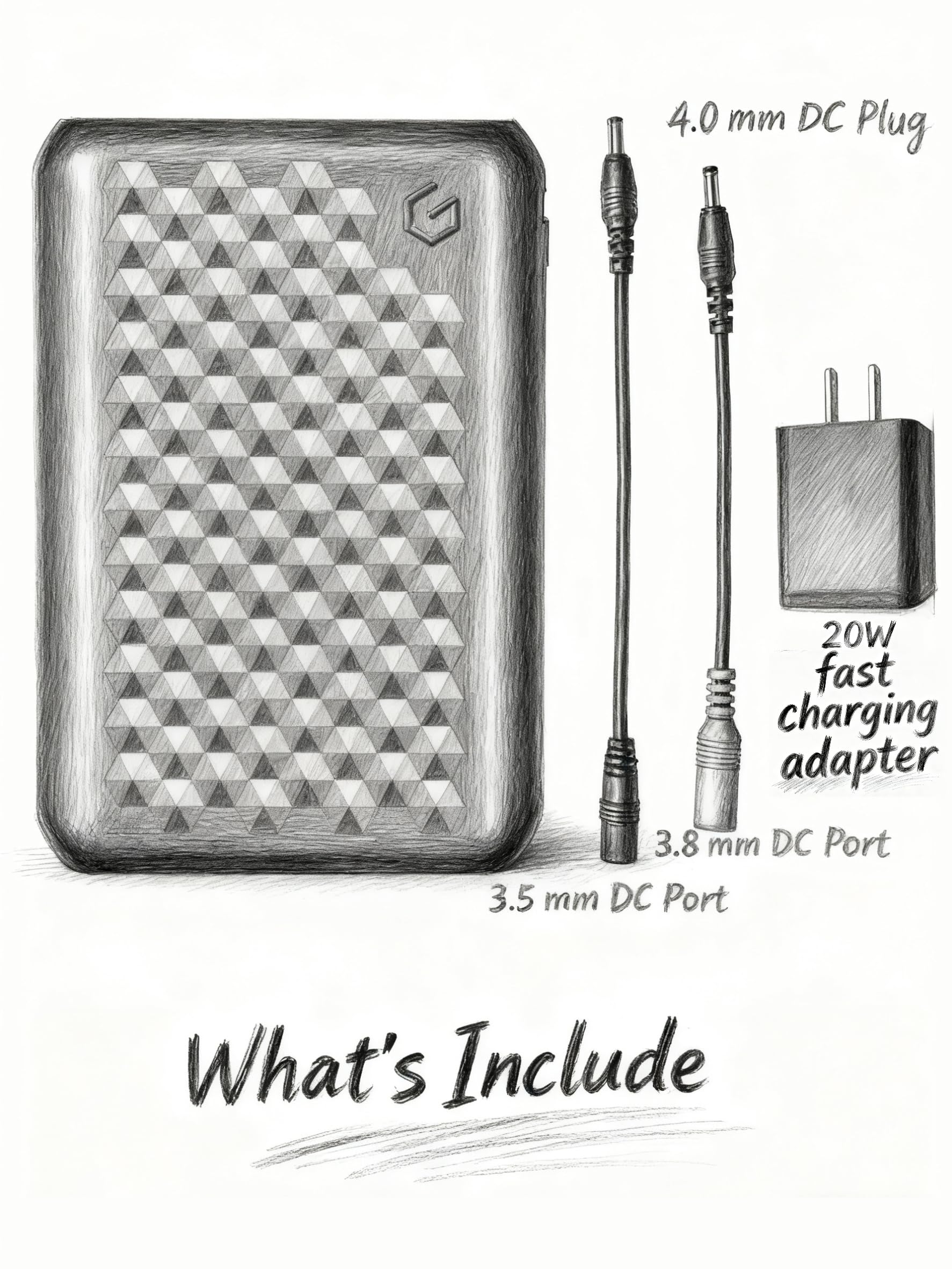 Batterie chauffante 18400 mAh 12 V/5 V pour manteau chauffant et gilet