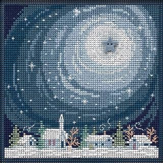 Winter Glow 비즈 카운트 십자수 키트 Mill Hill 버튼 & 비즈 2019 겨울 시리즈 MH141933