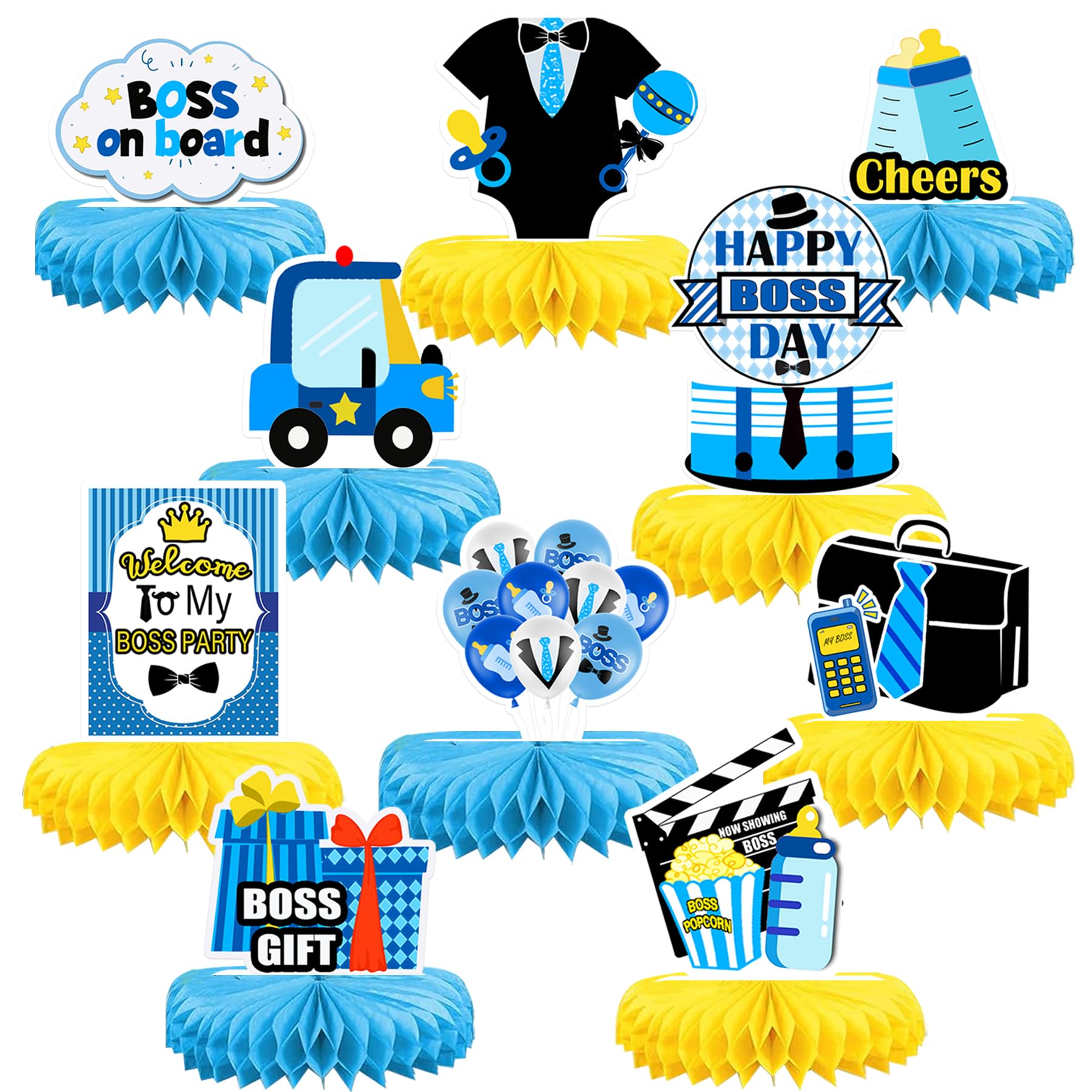 Boss Baby Birthday Set For Boss Baby Theme Party / Boss Baby Tableware ...
