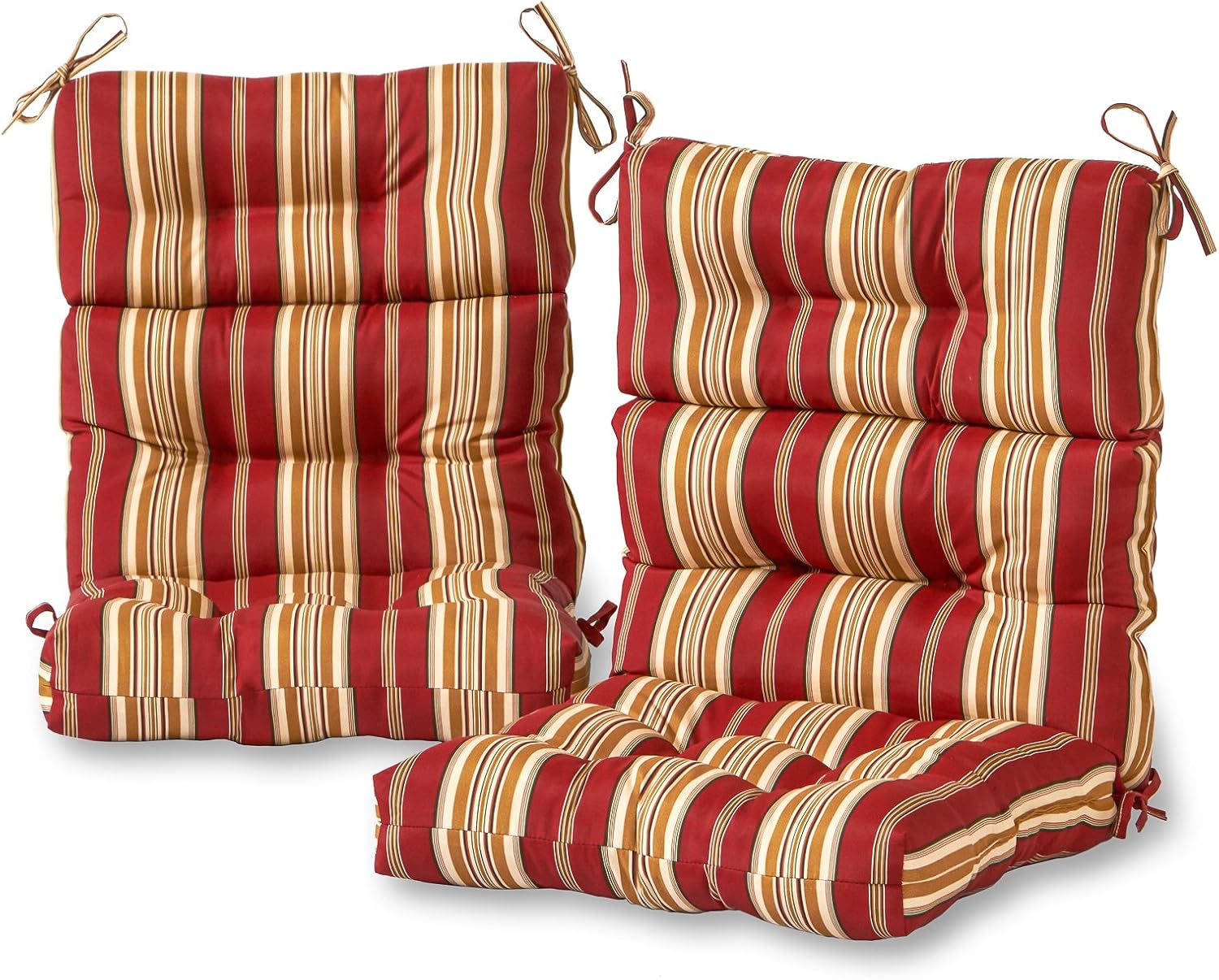 Greendale Home Fashions Outdoor High Back Chair Cushion