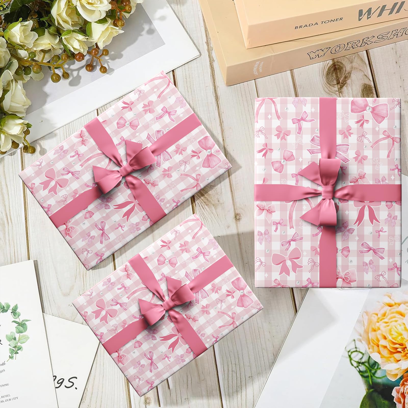 Regalo San Valentin 12 Hojas De Papel De Regalo De San Valentín