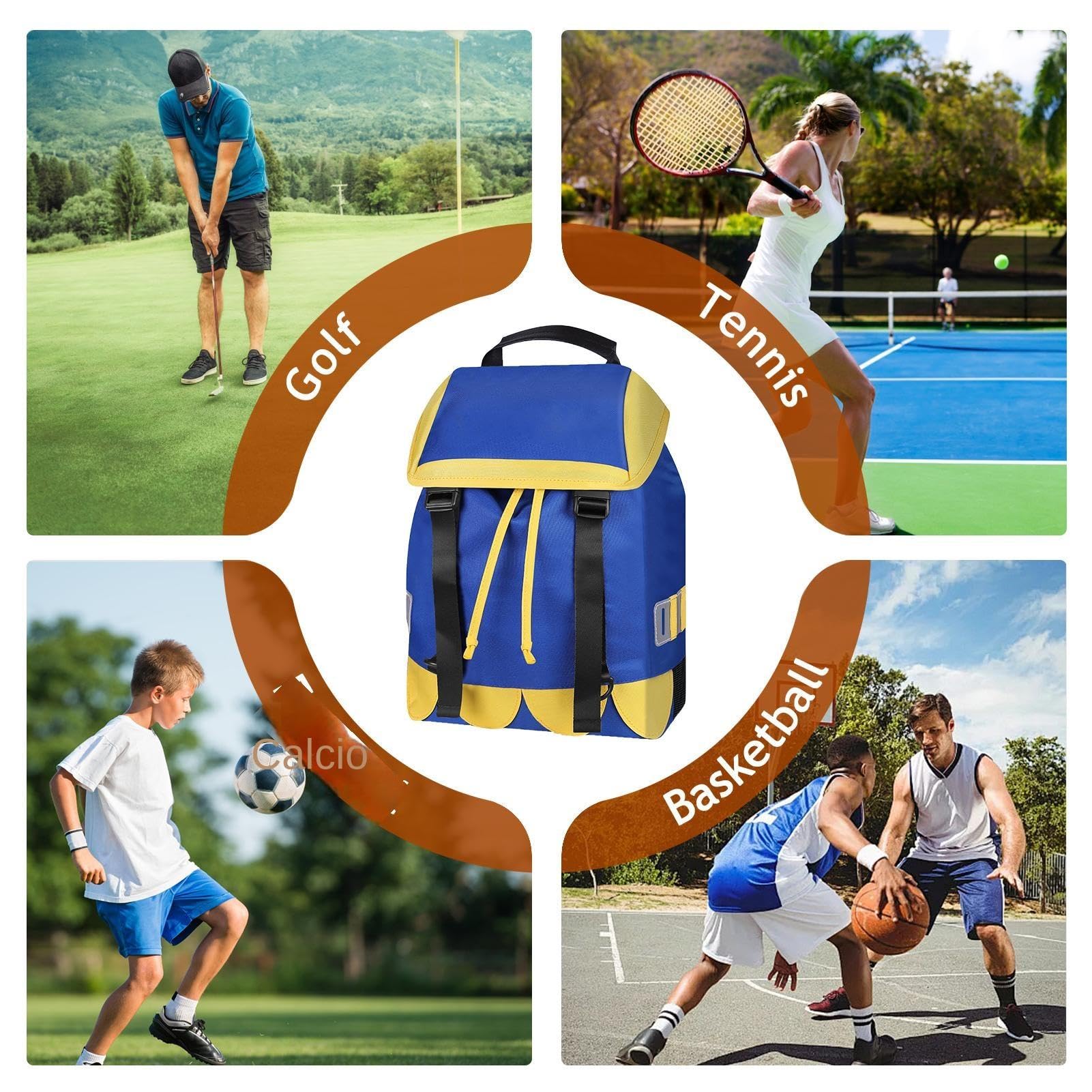 Torby na buty golfowe, torba na buty sportowe, męskie buty piłkarskie, przenośne torby na trampki golfowe, przenośna torba na buty sportowe, organizer na buty do sprzętu, Niebieska, riferimento