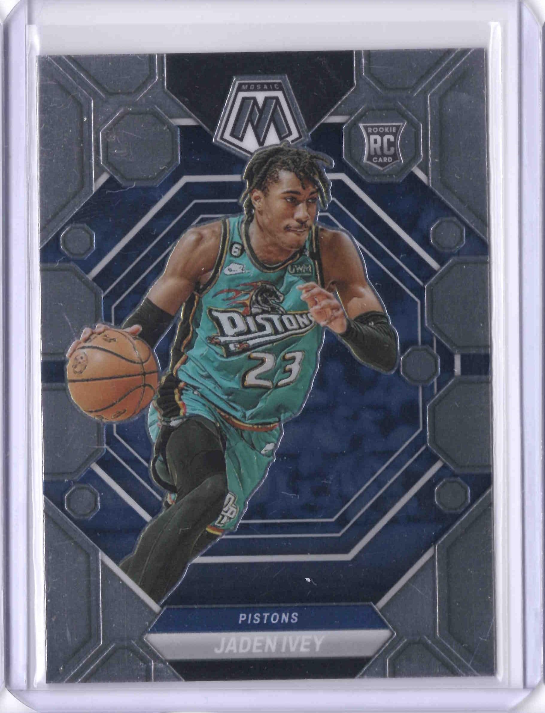 Amazon.com: 2022-23 Trading Card Mosaic #216 Jaden Ivey RC