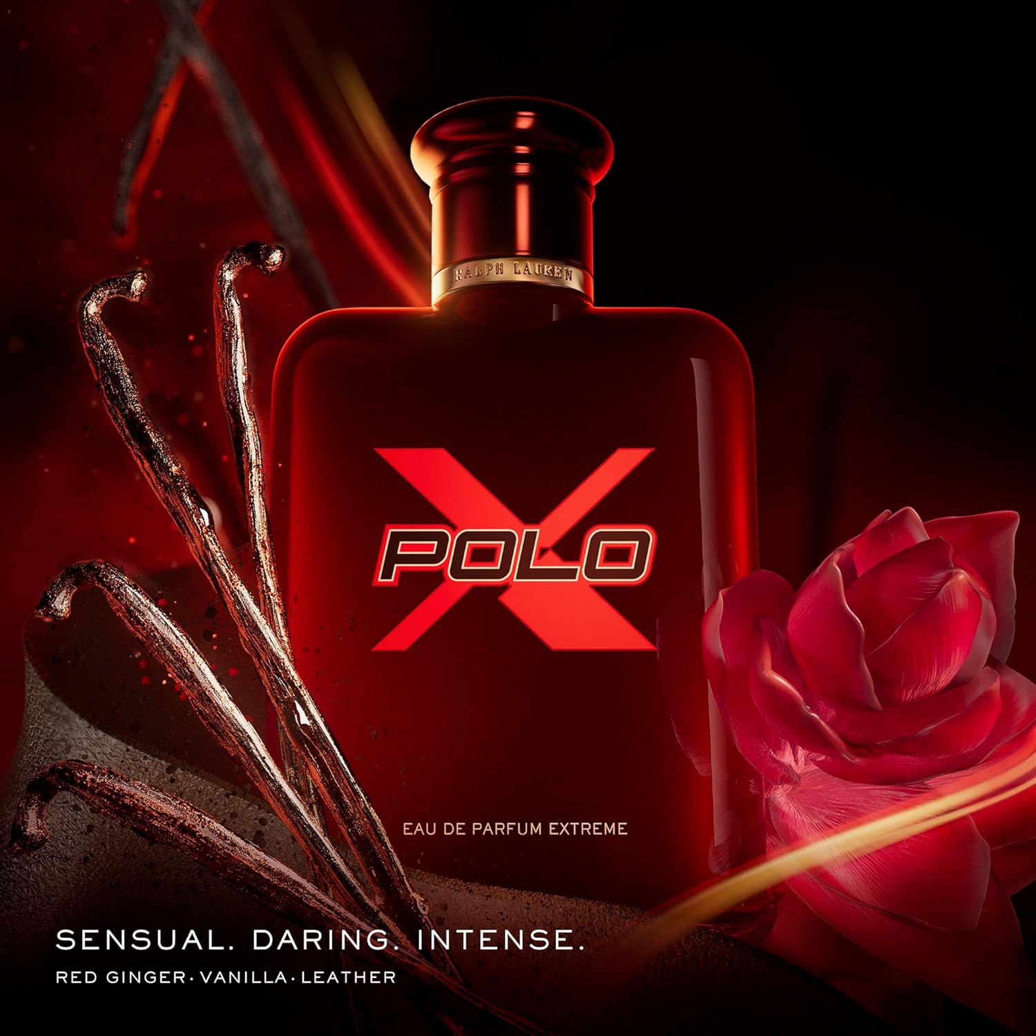 RALPH LAUREN FRAGRANCES - Polo Red Extreme - Cologne for Men - With Red Ginger, Vanilla and Leather - Image 2