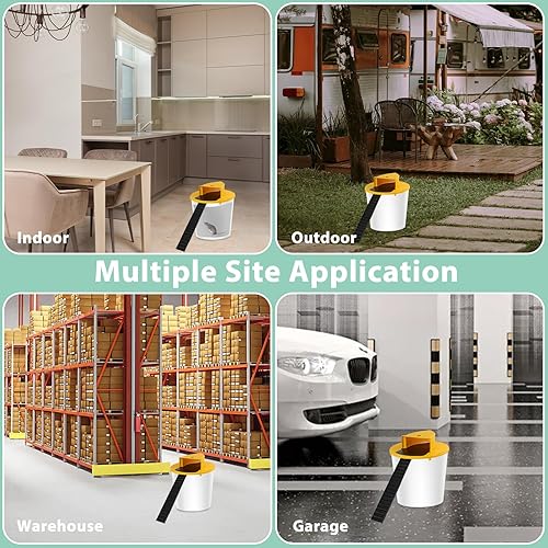 Miniatura 9 de Trampa para ratones adaptada a tapa de cubo de 5 galones, trampa para ratas, reinicio automático para uso en interiores y exteriores, reutilizable