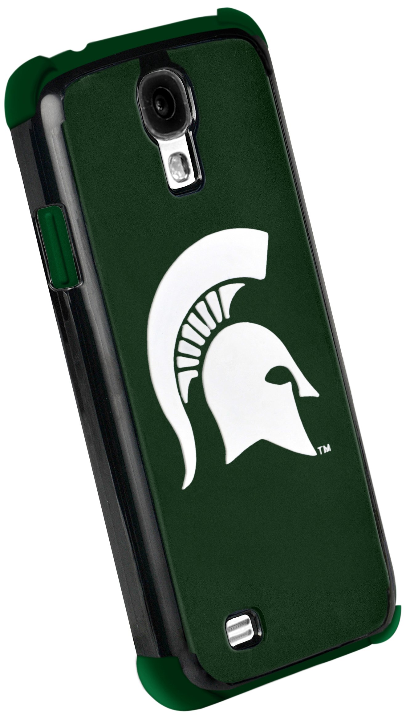 Forever Collectibles NCAA Michigan State Spartans Dual Hybrid Hard Samsung Galaxy S4 Case