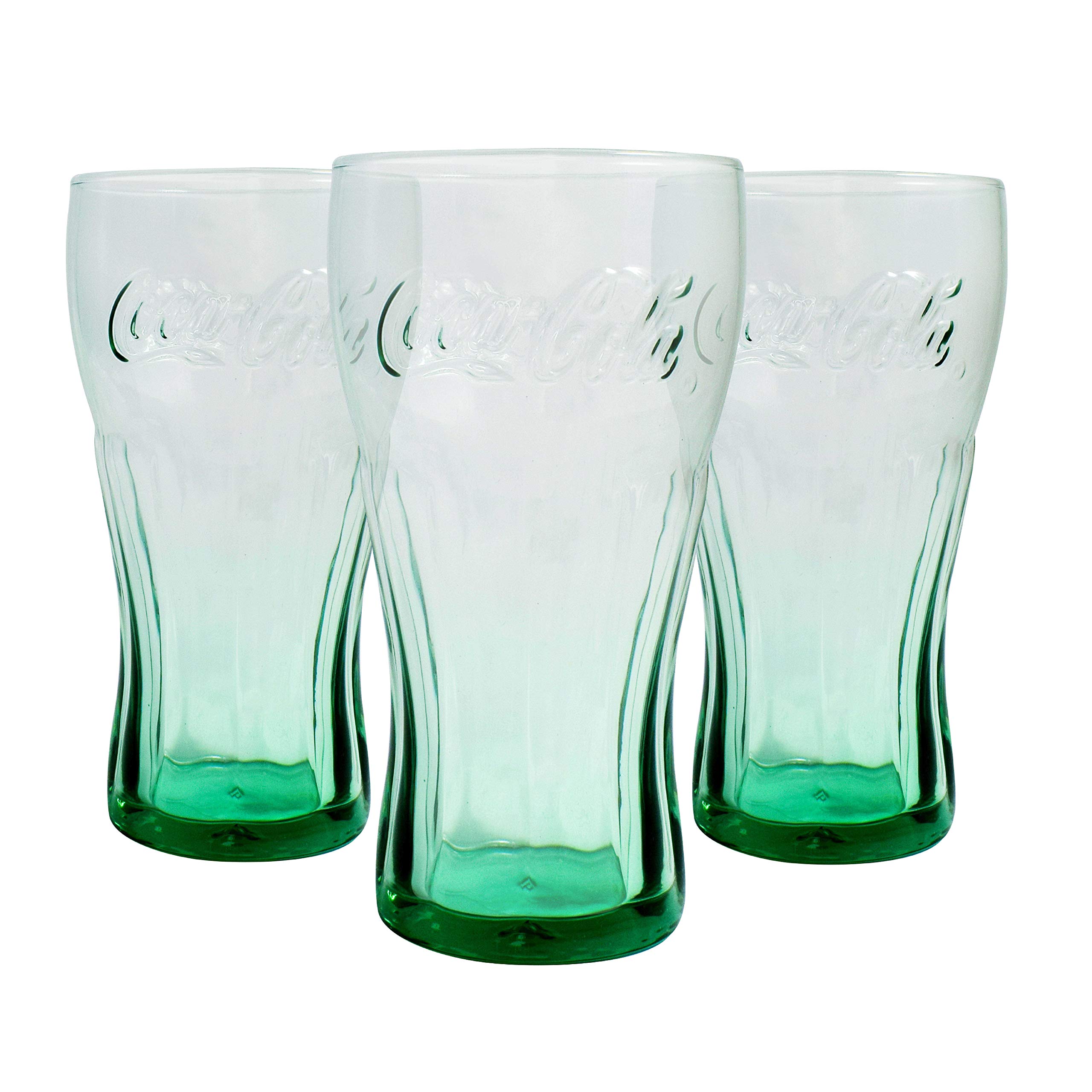Tivoli Coca Cola Waterglazen, 500 ml, set van 6 hoogwaardige glazen, vaatwasmachinebestendig, kristallen glazen