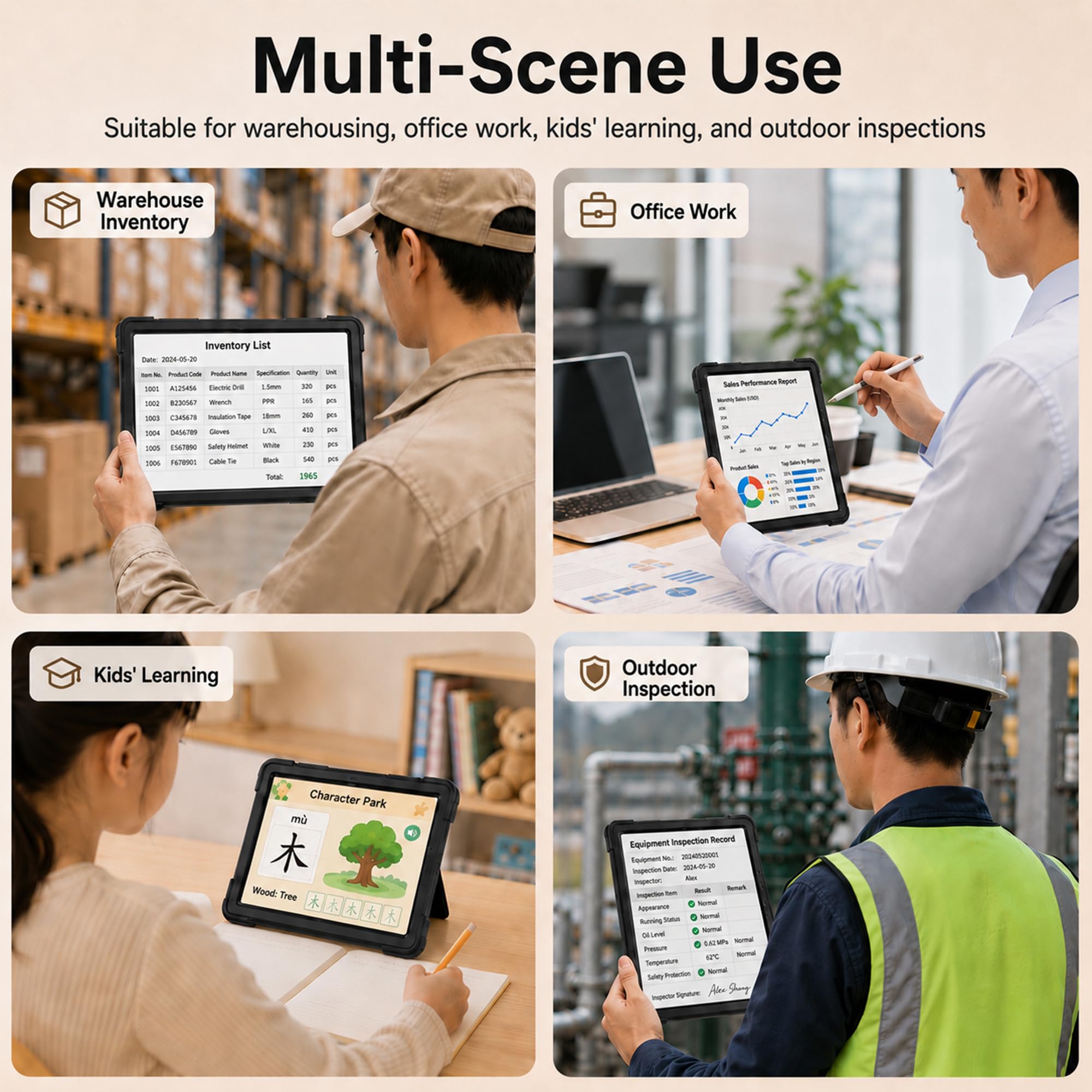 Lunivop Schutzhülle für Samsung Galaxy Tab A11 Plus 27,9 cm (11 Zoll