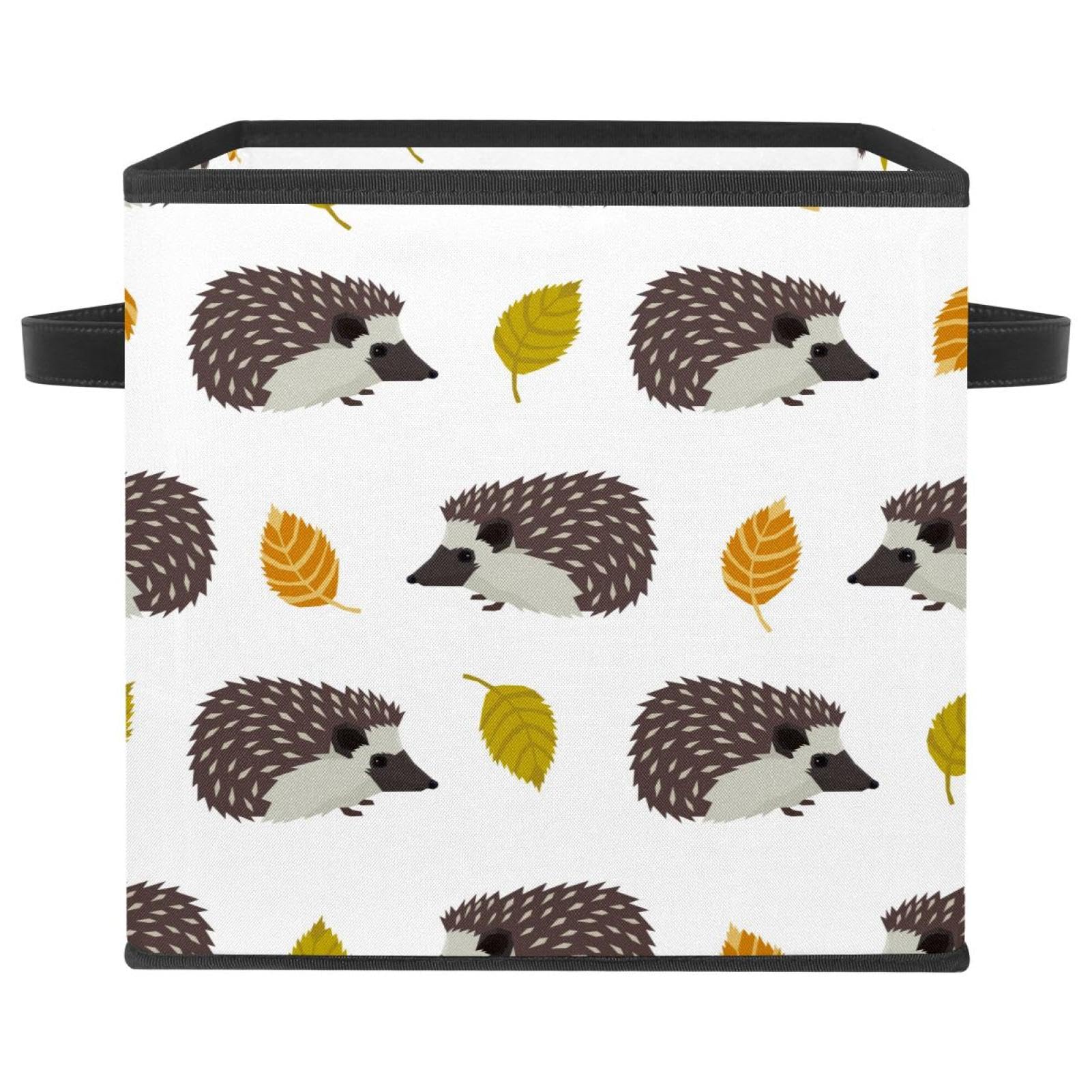 Panier de rangement jouets hérisson pour organiser la chambre enfant