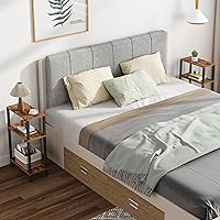 Vista 5 de TUTOTAK Small Side Table, Narrow End Table, Skinny Sofa Table, Slim Nightstand, Couch Table, Living Room, Bed Room, Brown TB01BB077