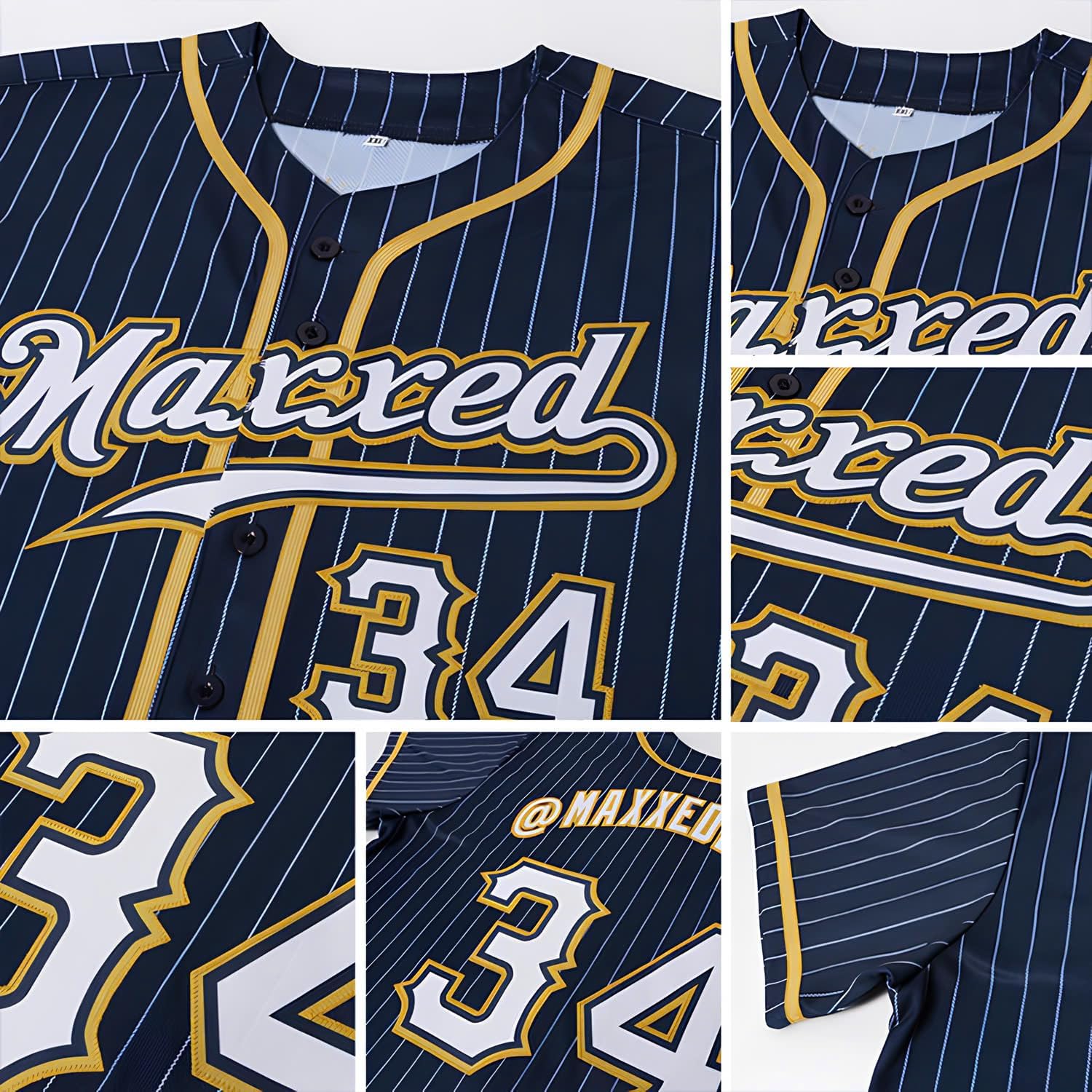 Custom Baseball Jersey with Team Name, Personalized Baseball Shirt, Your Name and Logo, Great Sports Gift