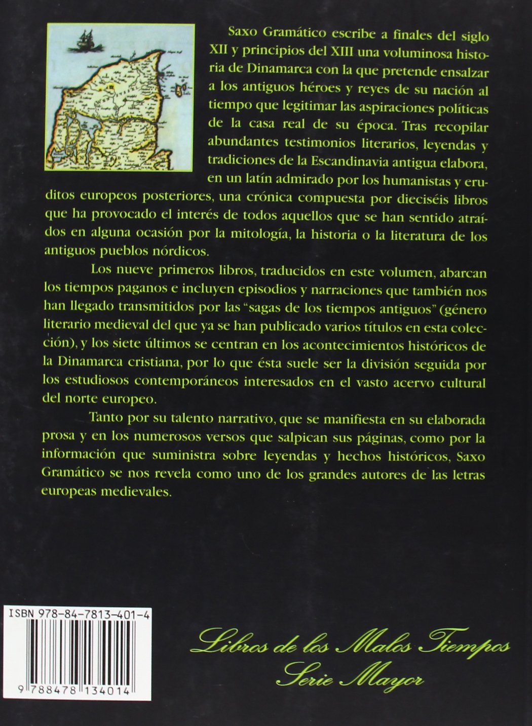 Historia Danesa (Gesta Danorum) (Libros de los Malos tiempos)