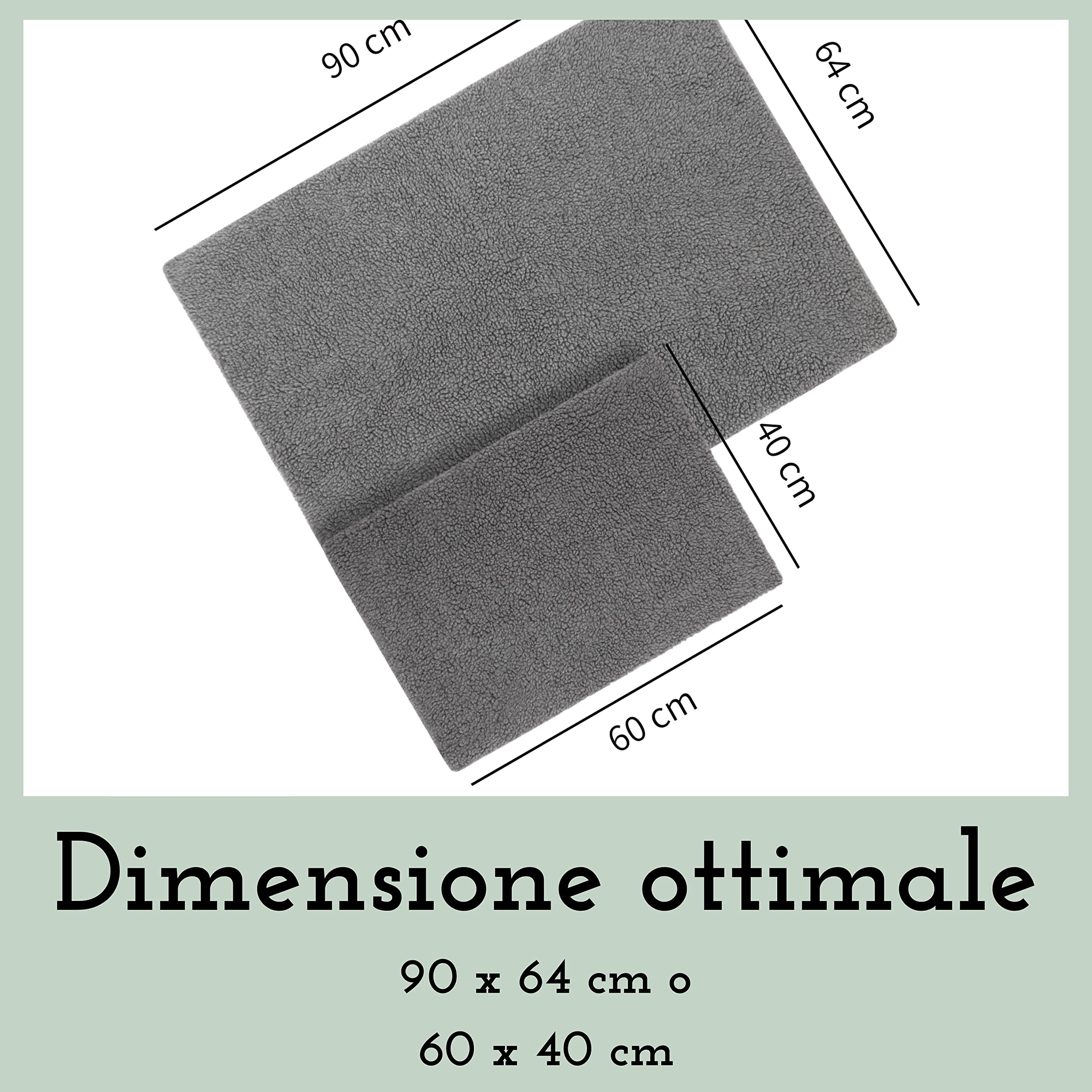 Coperta Autoriscaldante Per Gatti - 60x40 Cm, Lavabile, Senza Crepe, Tappetino Termico - Foto 6