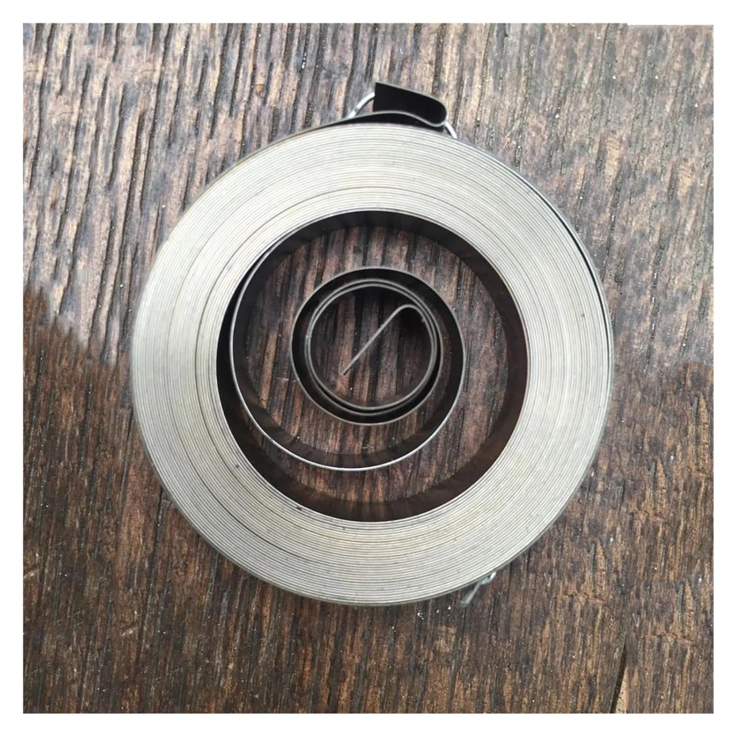Spiral Spring Flat Wire Coil Constant Force Power,0.25mm Thickness*8mm Height*4200mm Length*45 Out Diameter