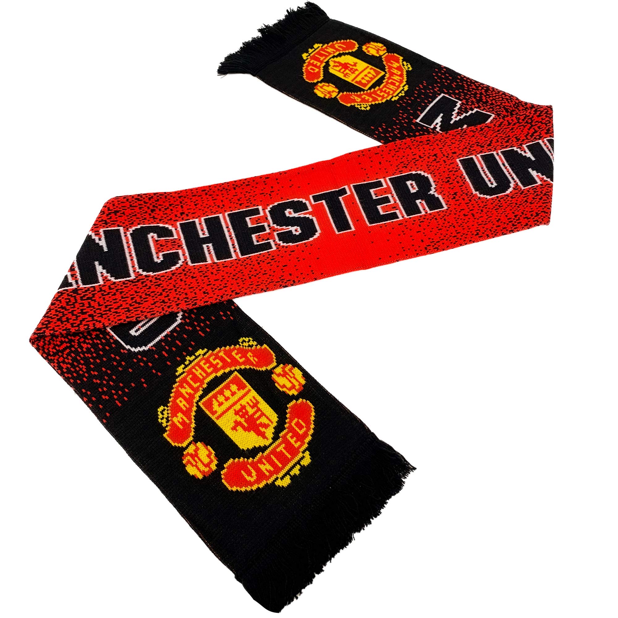 Compatible to Manchester United Scarf, Manufactured in the UK, Winter Scarf