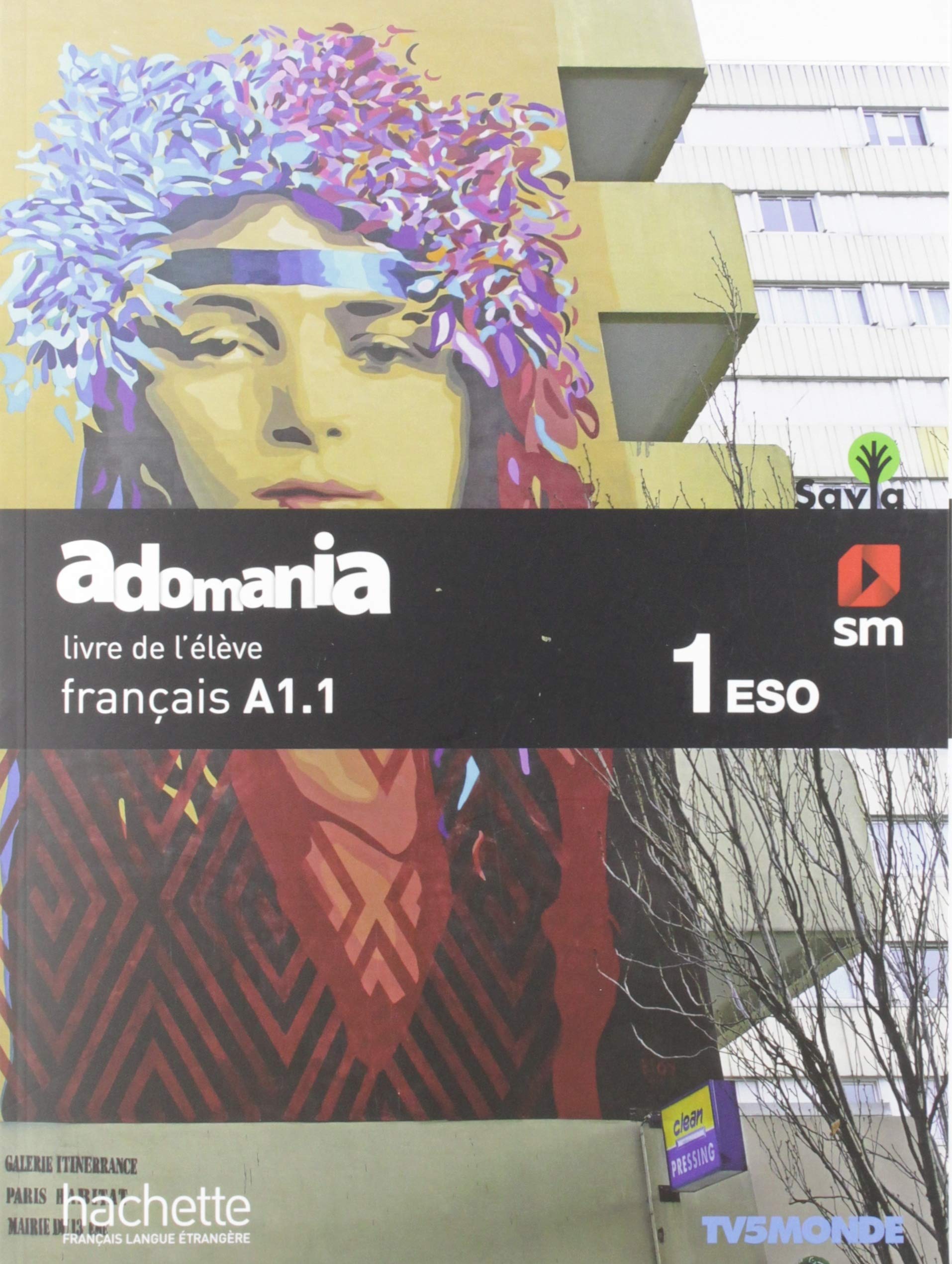 Méthode de français. 1 ESO. Adomania. Savia - 9788491824367