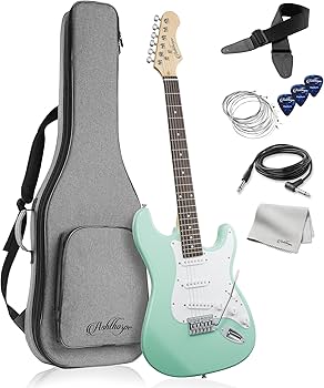 Amazon.com: Ashthorpe 39-Inch Electric Guitar (Mint Green Amazon.com: Ashthorpe 39-Inch Electric Guitar (Mint Green