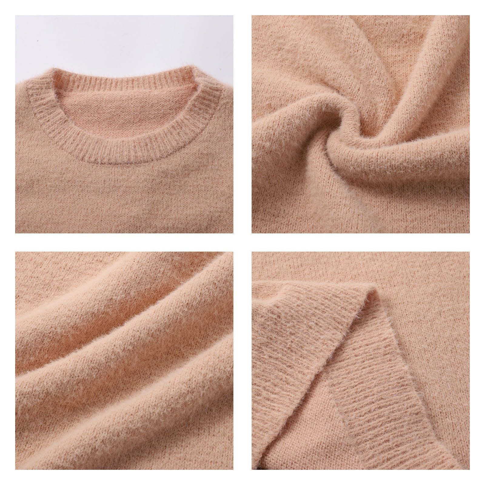 Generisch Sudadera para hombre de invierno, sin capucha, sudadera con estampado navideño, suéter ligero, cálido y deportivo, cómodo para uso diario, clásico
