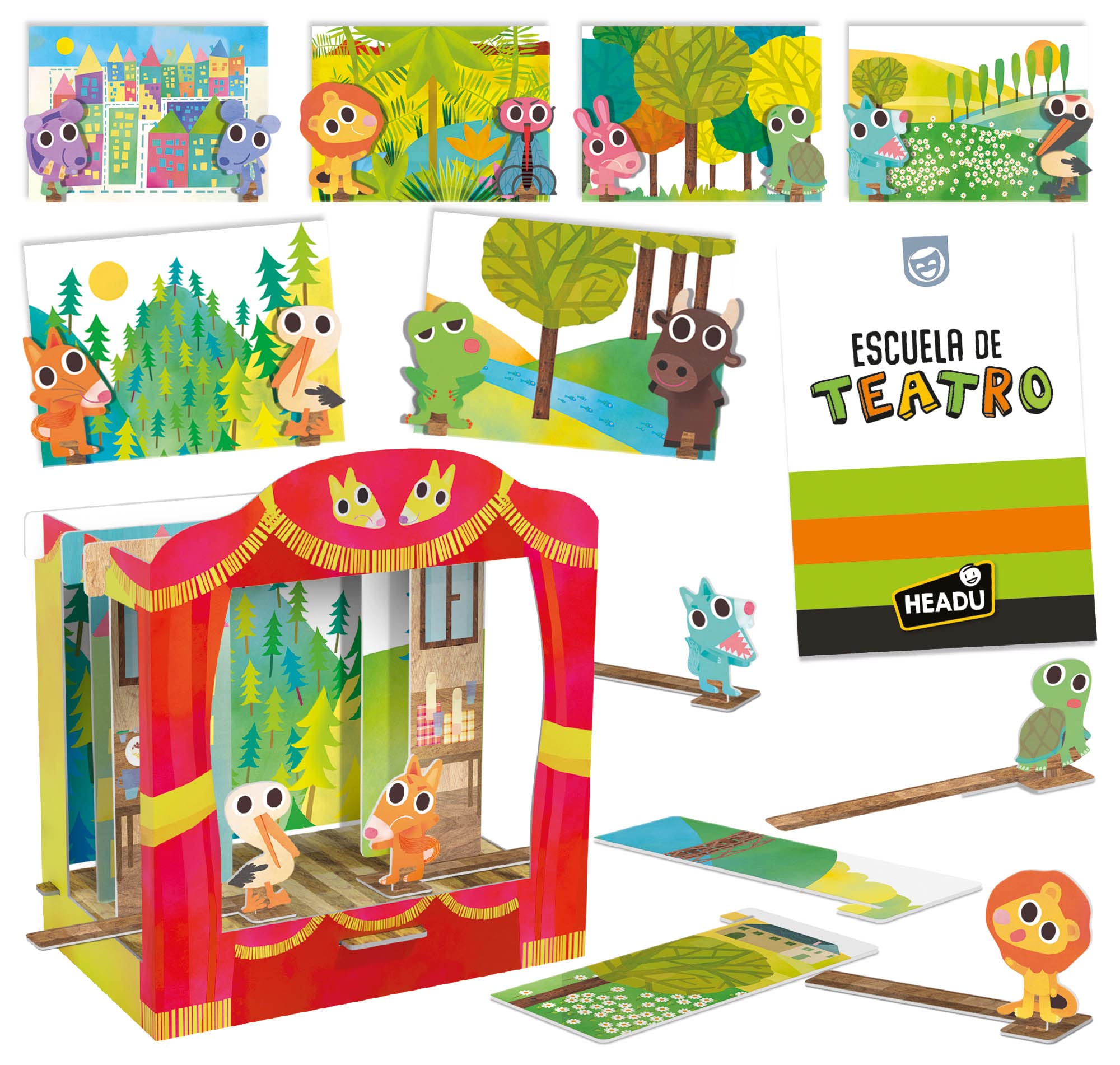 Headu Escuela de Teatro, Juego Educativo para niños y niñas de 4 a 8 años
