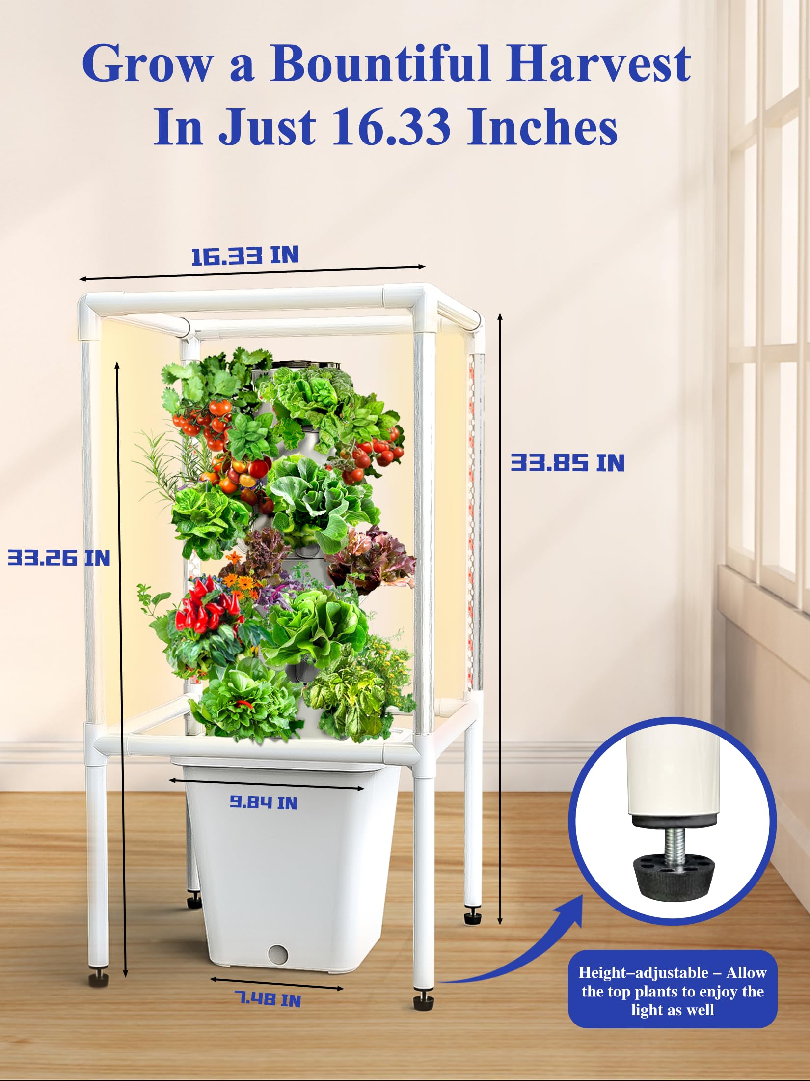 PG-18YFP01・2・3 Amazon.com : SJZX Hydroponics Growing System, 18 pods
