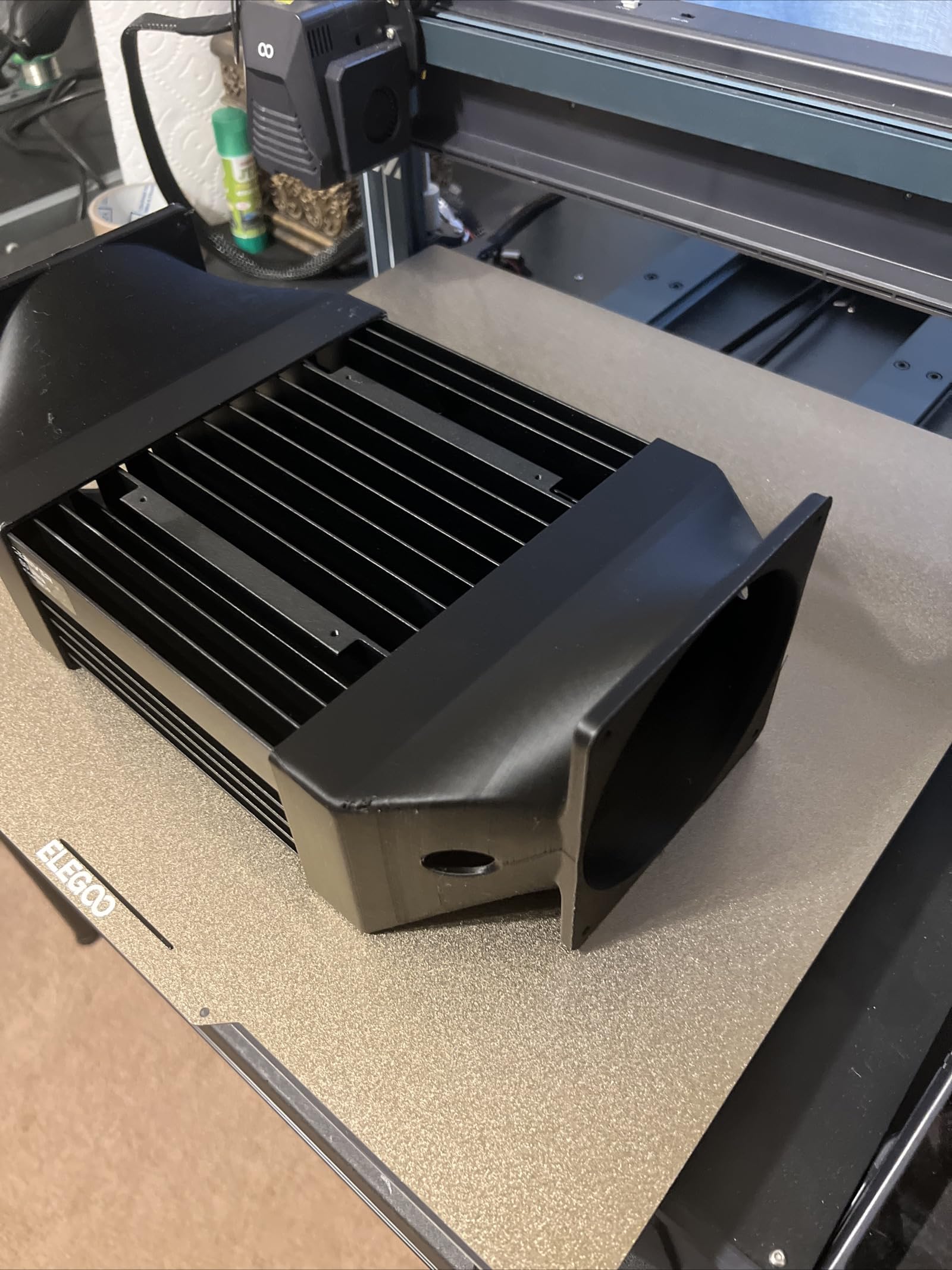 Generic Short Fan Shrouds for IceRiver KS0 Pro, Ultra, ALPH AL0, and RXD RX0. 2 Pack, Compatible with Cryptocurrency Mining Devices