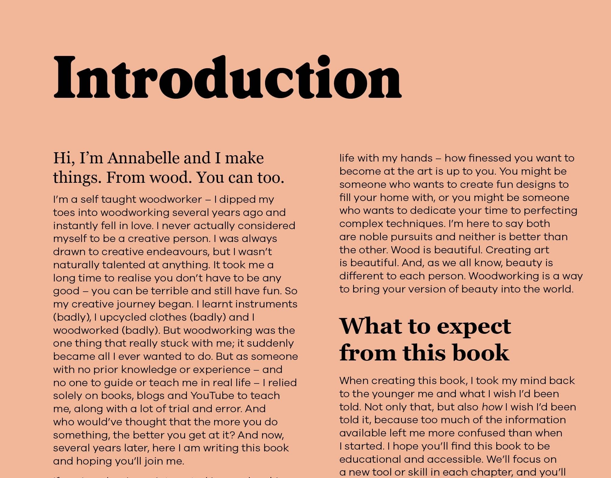 Make Things. from Wood: Easy Woodworking Skills and Designs for the Modern Maker