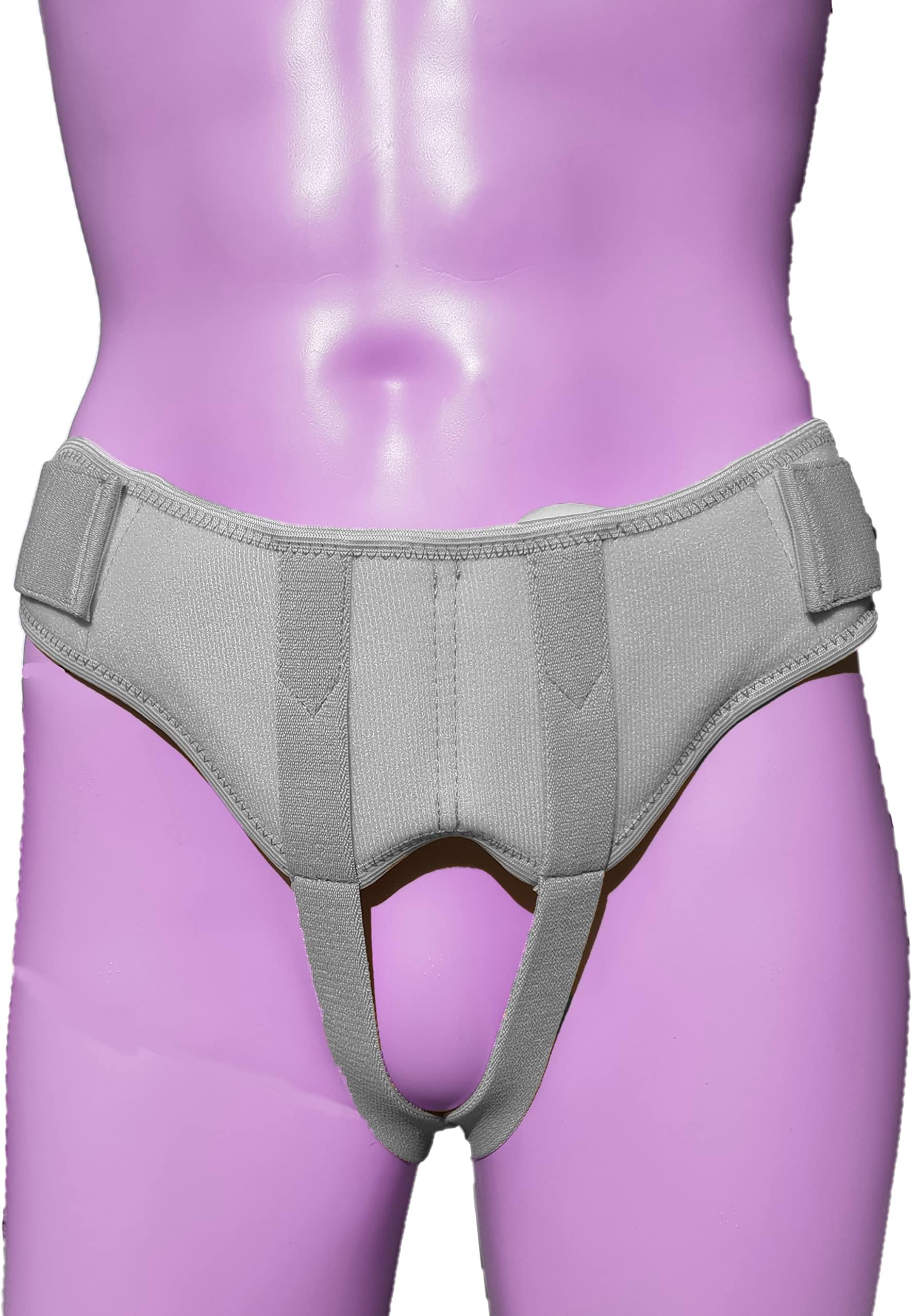 Hernia Truss Belt | Inguinal Hernia Support | Pressure Garment Pre/Post Surgery Healing (Medium - 35"-41" - 89-104cm)