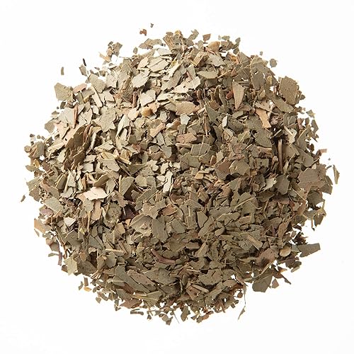 Miniatura 3 de Monterey Bay Herb Co. Hoja de eucalipto  Se utiliza para hacer aceites infundidos, frotes en el pecho, crema para la piel y aromas  Cortar y tamizar